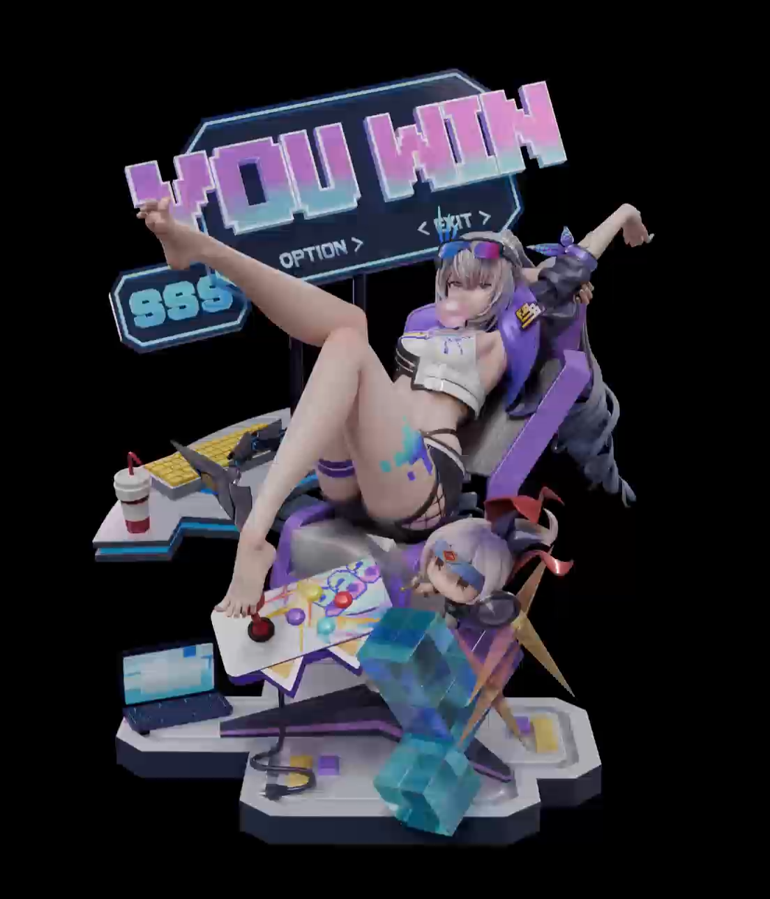 【Pre-sale】1/6 Scale SP Silver Wolf-Miyin Studio