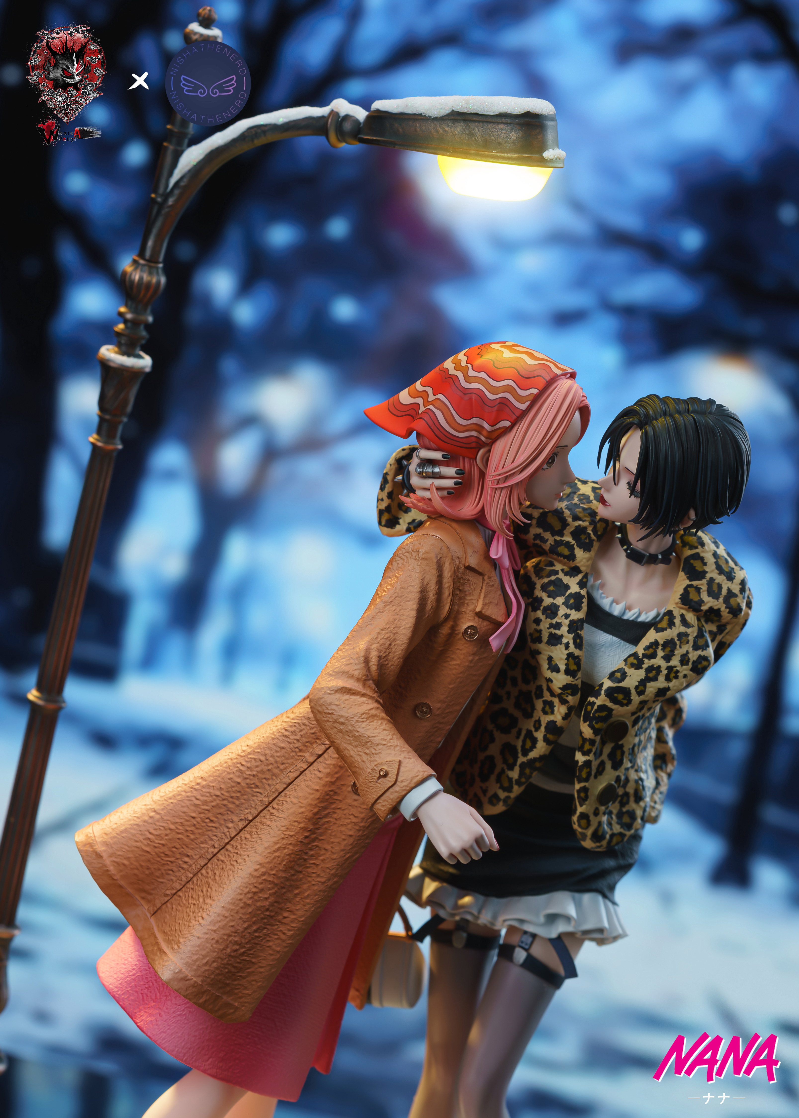 【Pre-sale】Kissing Scene of Osaki Nana and Komatsu Nana-Nana-Weare A Design X Nishathenerd