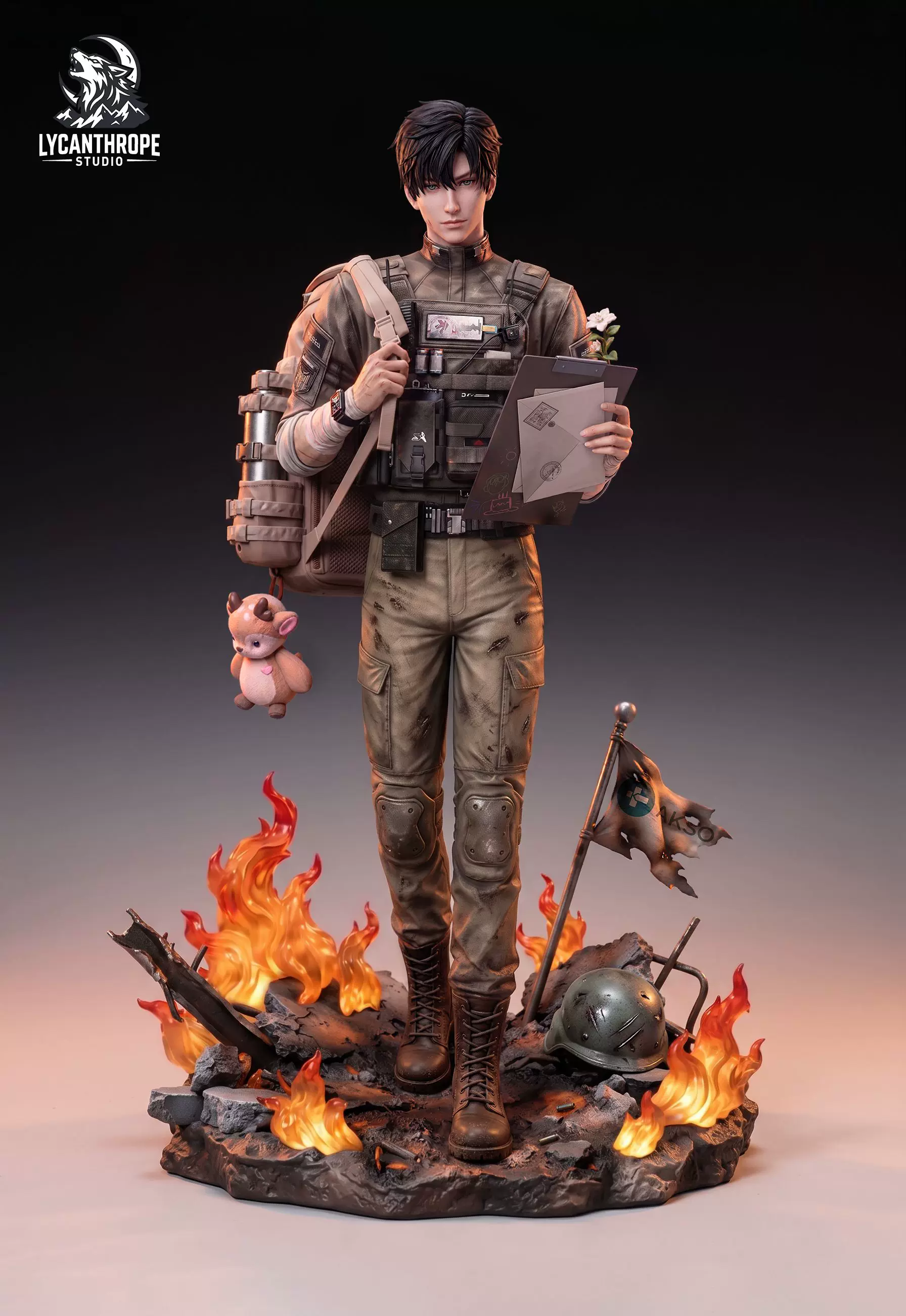 【Pre-sale】1/6 Scale Zayne with LED-Love and Deepspace-Lycanthrope Studio