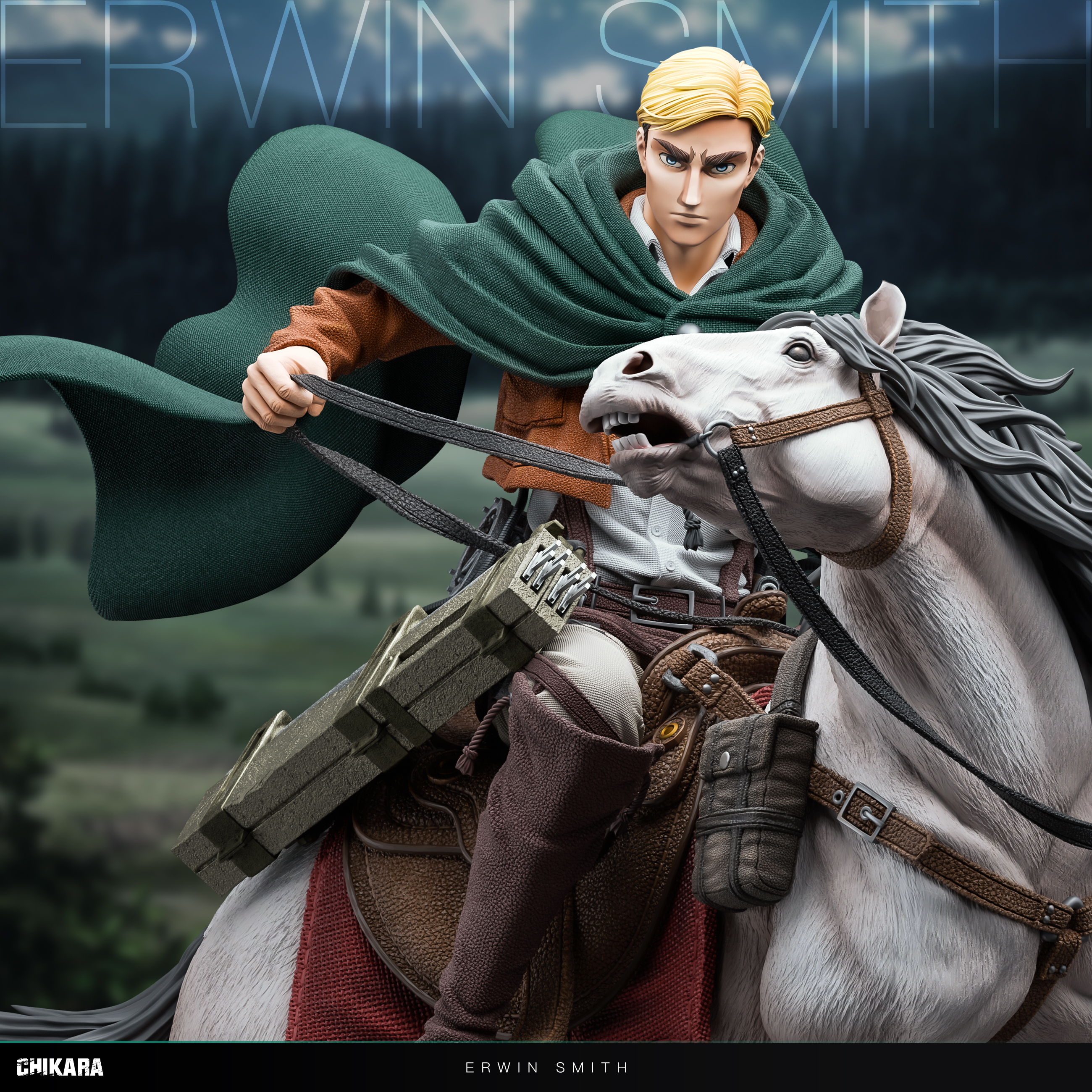 【Pre-sale】1/6 Scale Erwin Smith-Attack on Titan-CHIKARA Studio