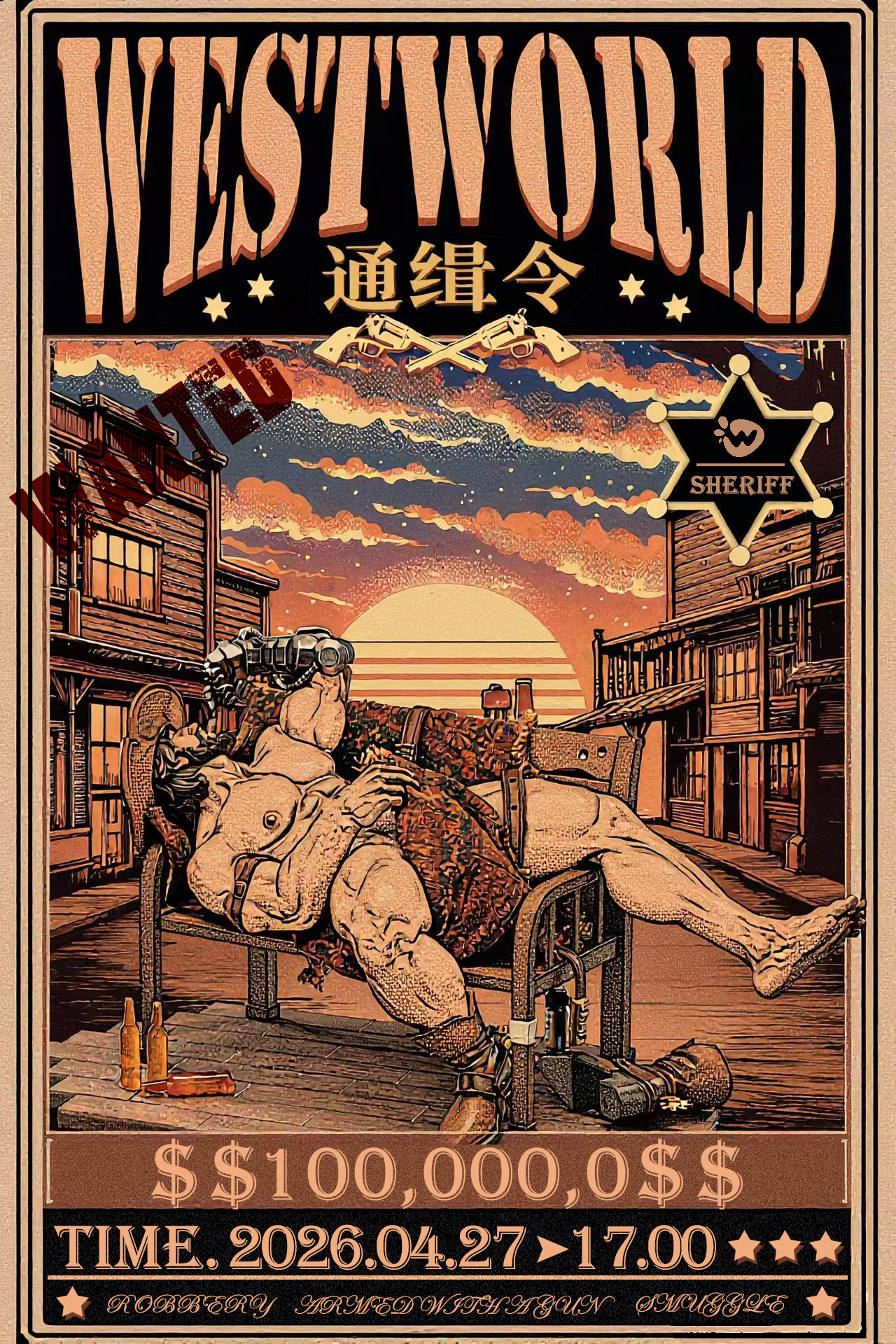 【Pre-sale】1/6 Scale Cowboy Outlaw-W Studio