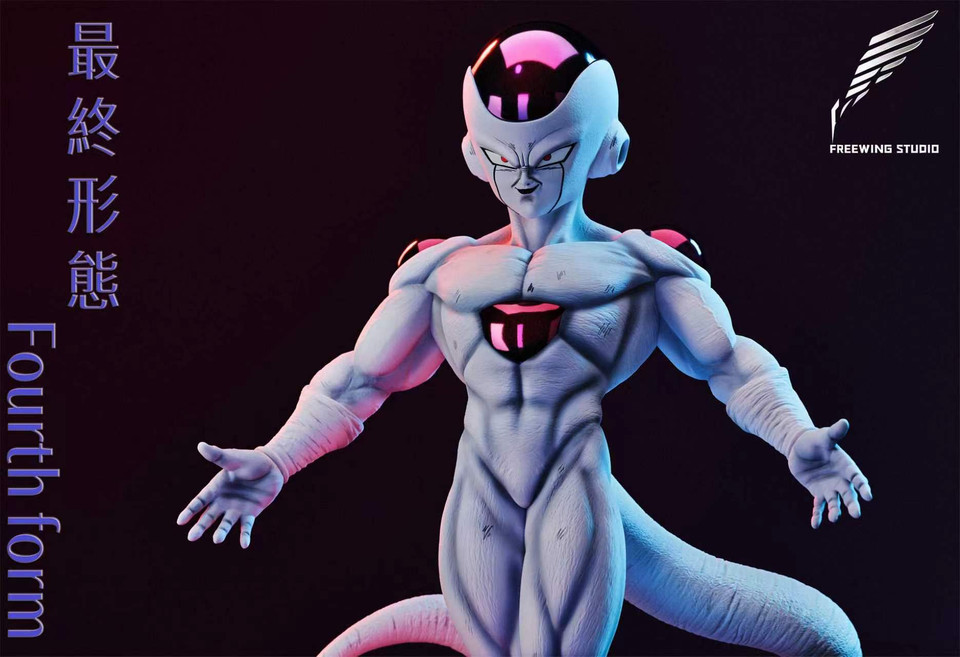 【Pre-sale】1/2 Scale Fourth Form Frieza with LED-Dragon Ball-Freewing Studio