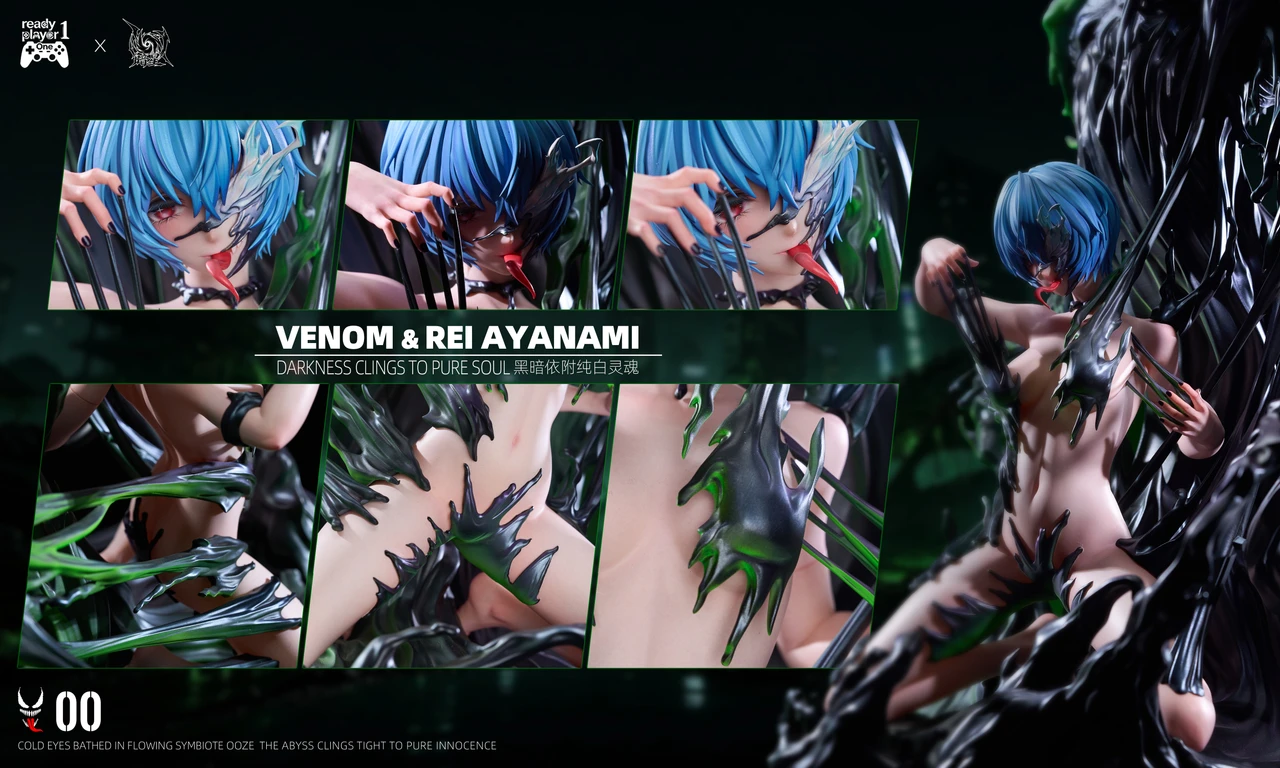 【Pre-sale】1/4 Scale Venom and Ayanami Rei-EVA-Ready Player 1 × AnXing Studio