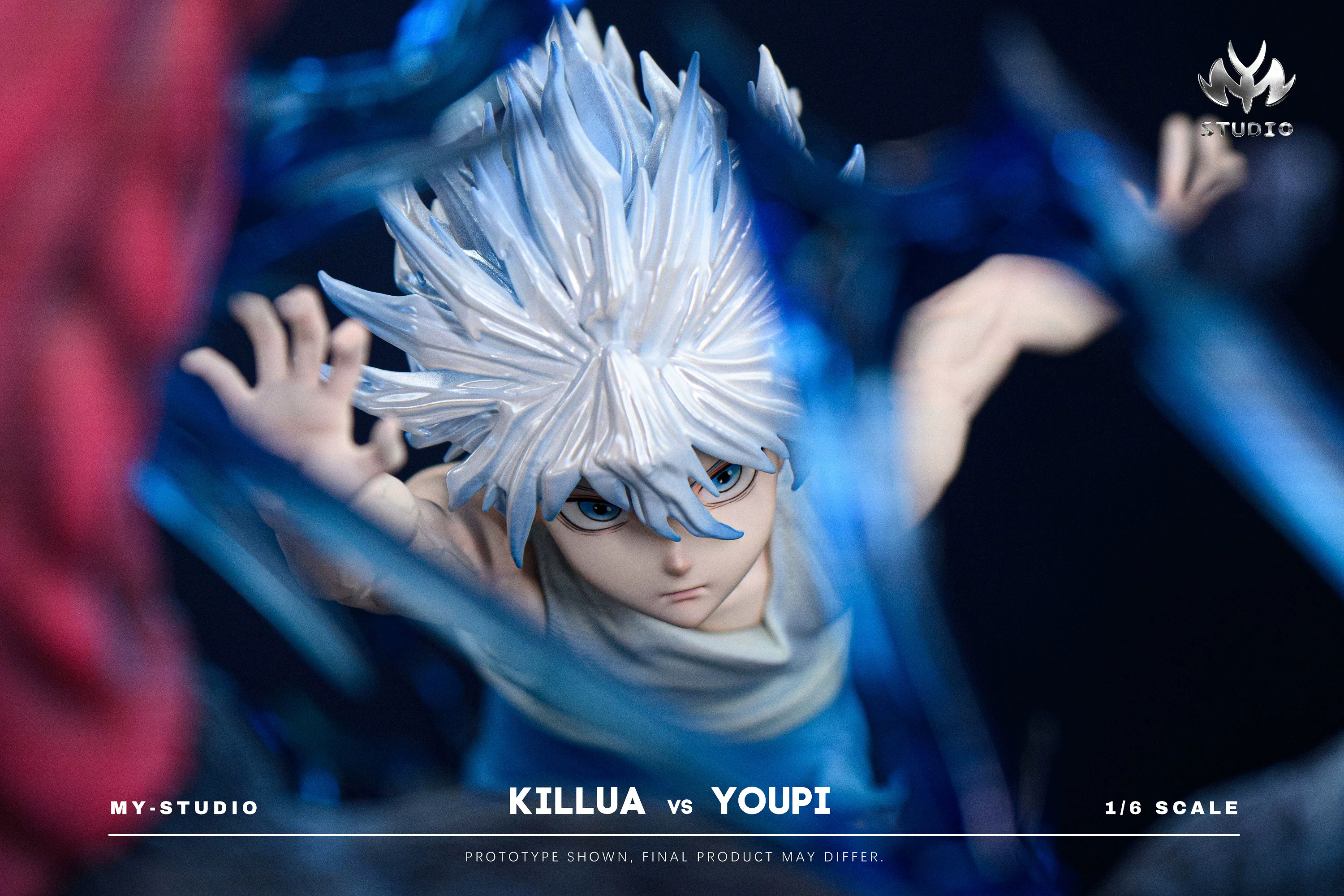 【Pre-sale】1/6 Scale Killua Zoldyck VS Menthuthuyoupi-Hunter X Hunter-MY Studio