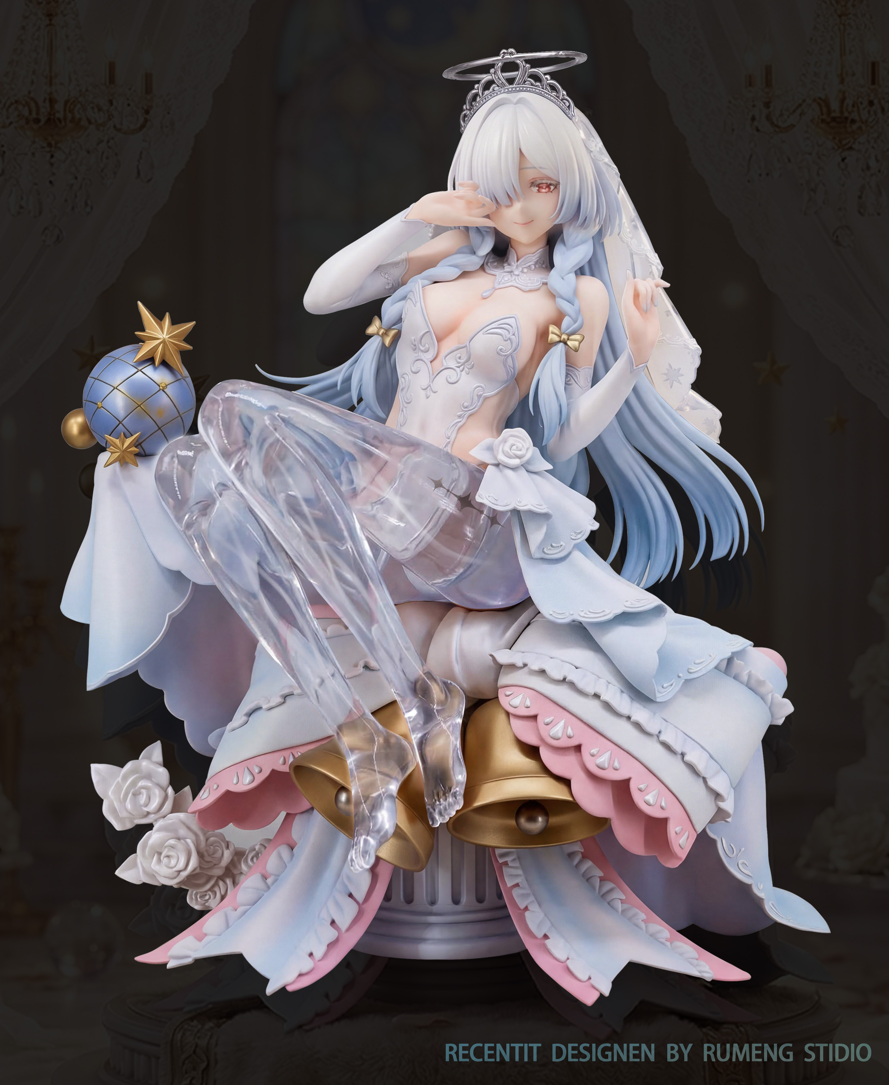 【Pre-sale】1/6 Scale Wedding Dress Mornye-RuMengShe Studio