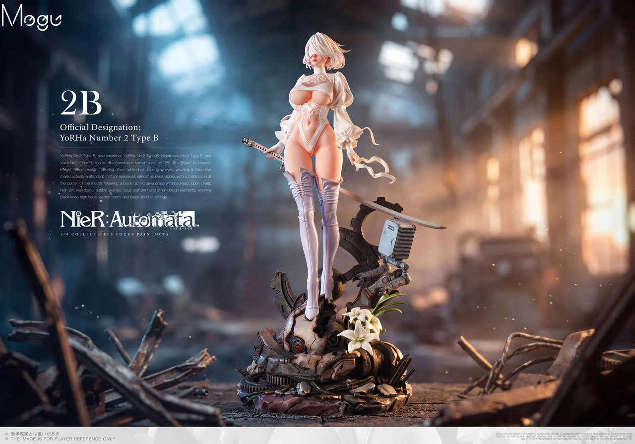 【Pre-sale】1/4 Scale NieR 2B-NieR:Automata-Mogu Studio