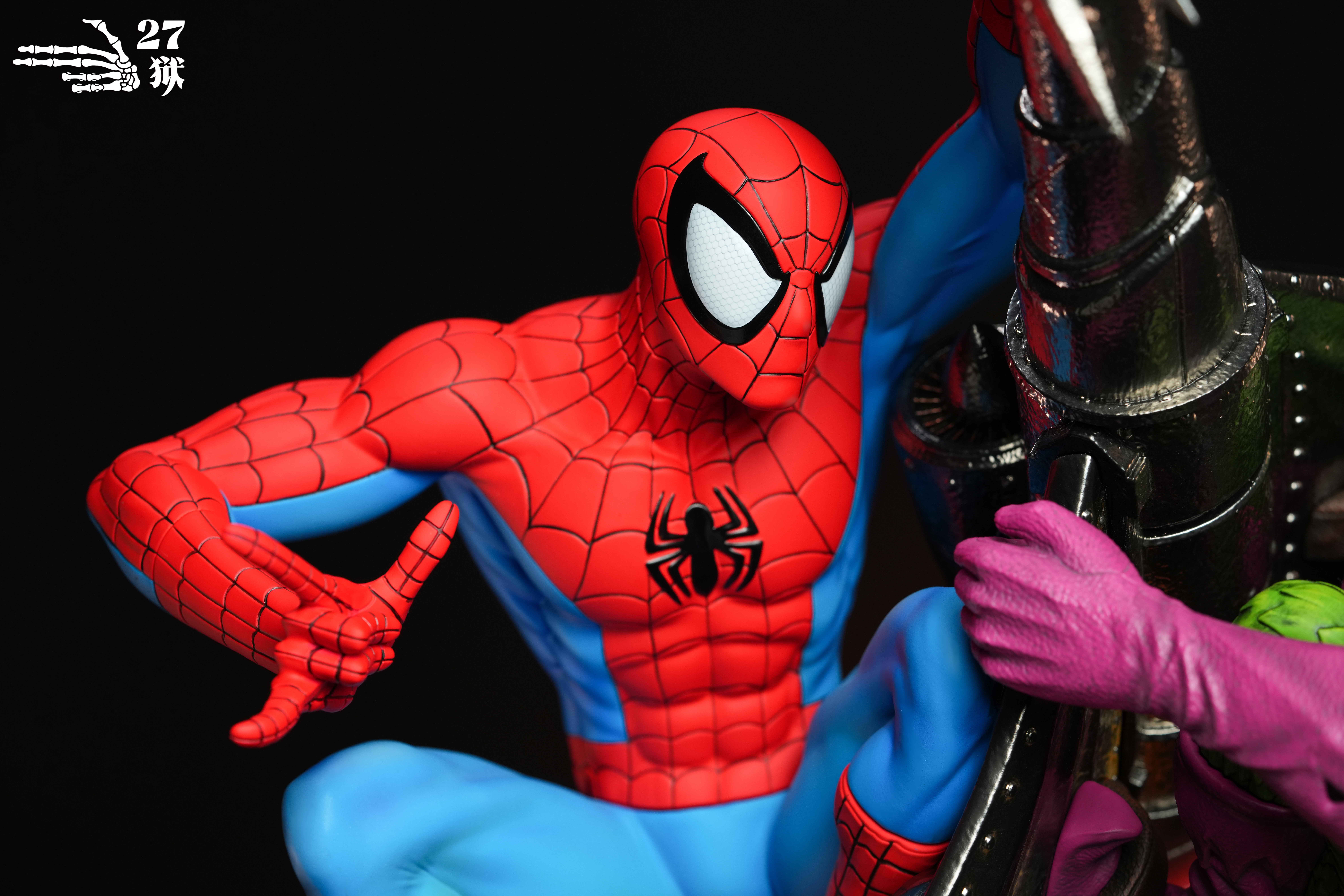 【Pre-sale】1/4 Scale Spiderman VS Green Goblin Diorama-27abyss Studio