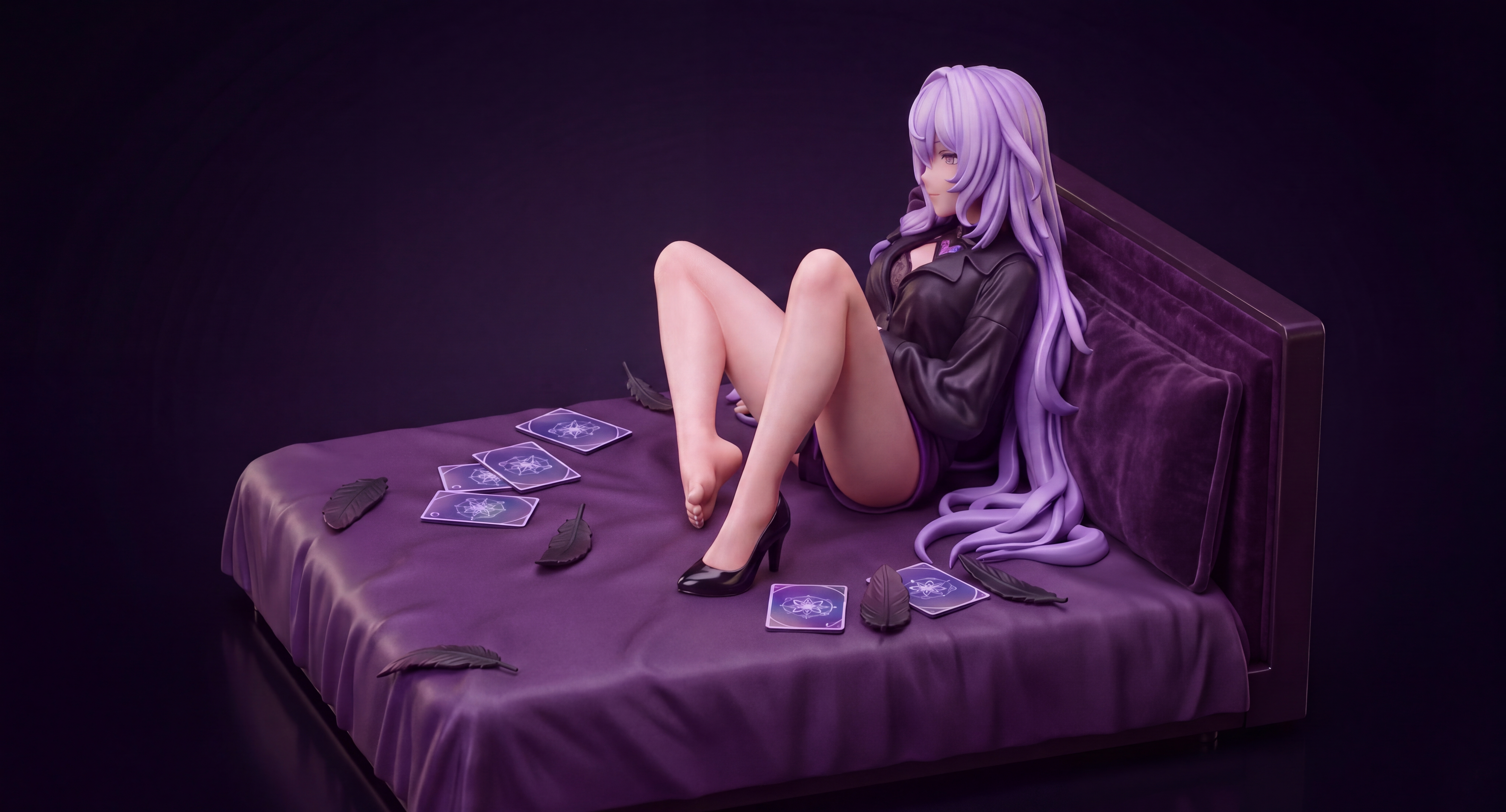 【Pre-sale】1/6 Scale Black Swan-Honkai: Star Rail-YingYue Studio