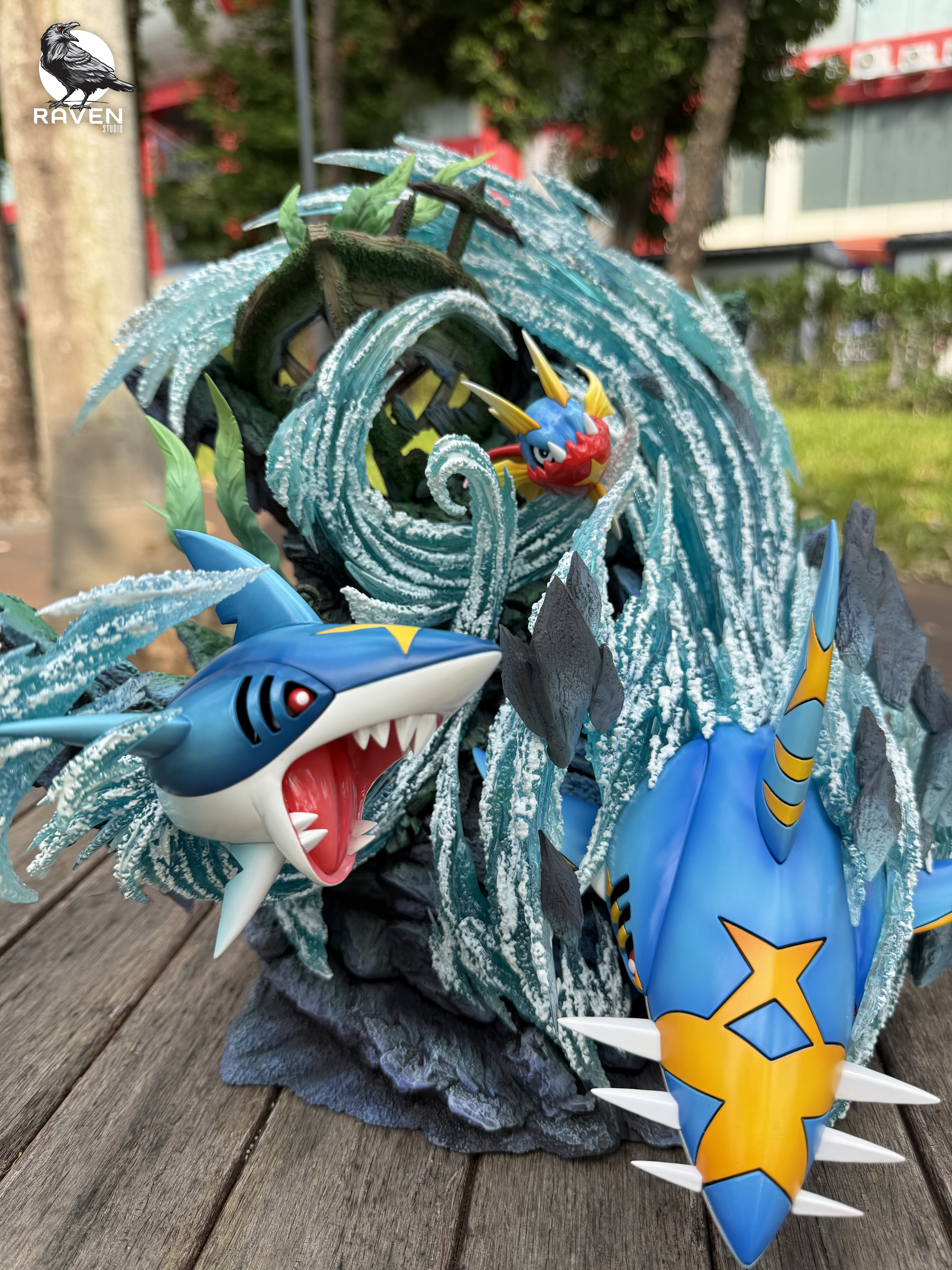 【Pre-sale】1/20 Scale Sharpedo-Pokemon-Raven Studio