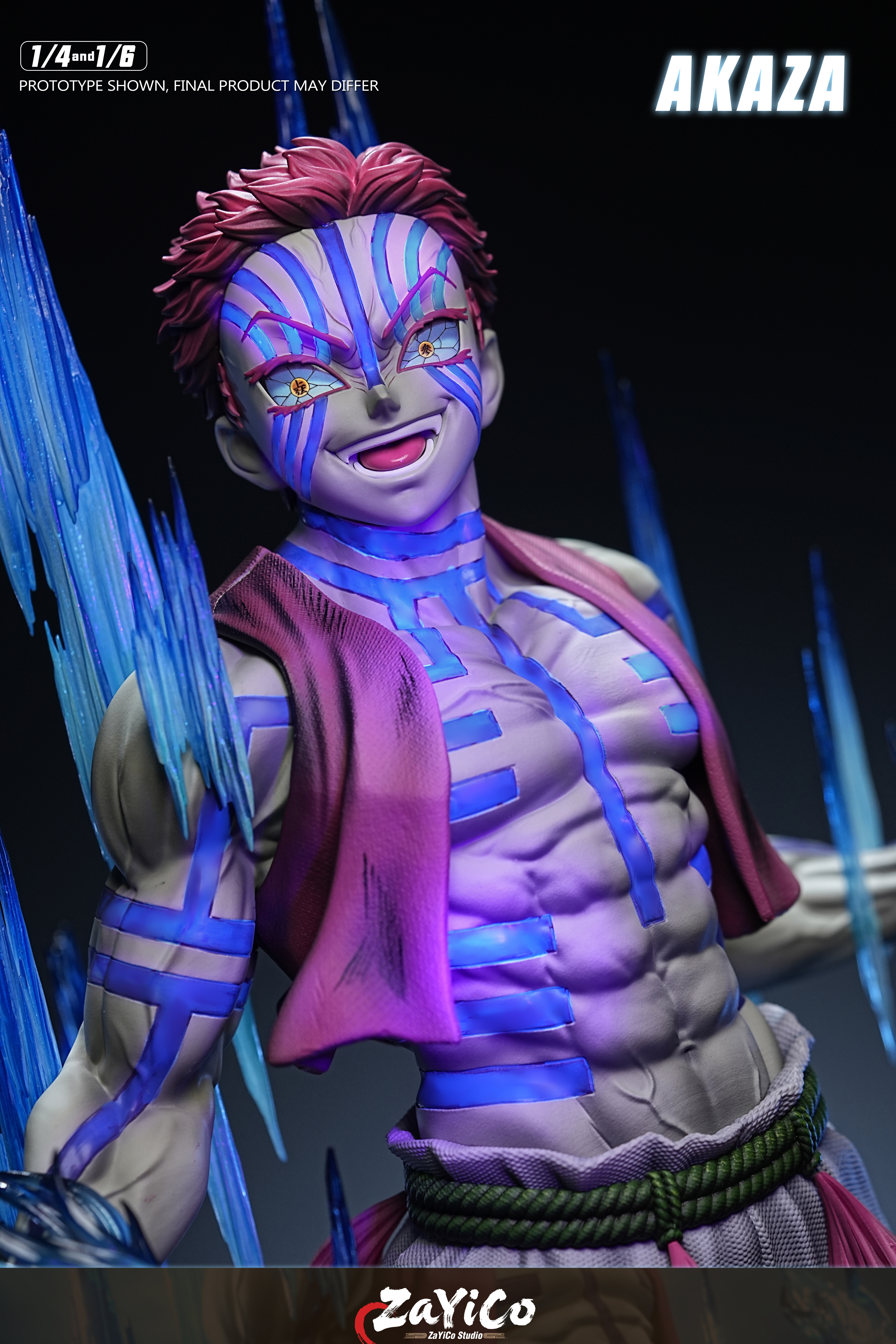 【Pre-sale】1/6 and 1/4 Scale Standing Akaza with LED-Zayico Studio
