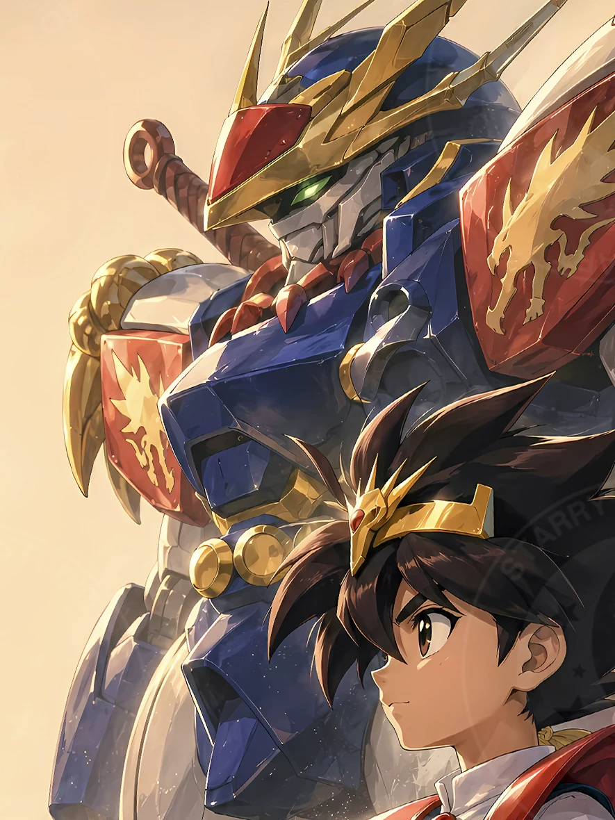 【Pre-sale】Decorative Painting of Ikusabe Wataru-Mashin Hero Wataru-XingKong Studio