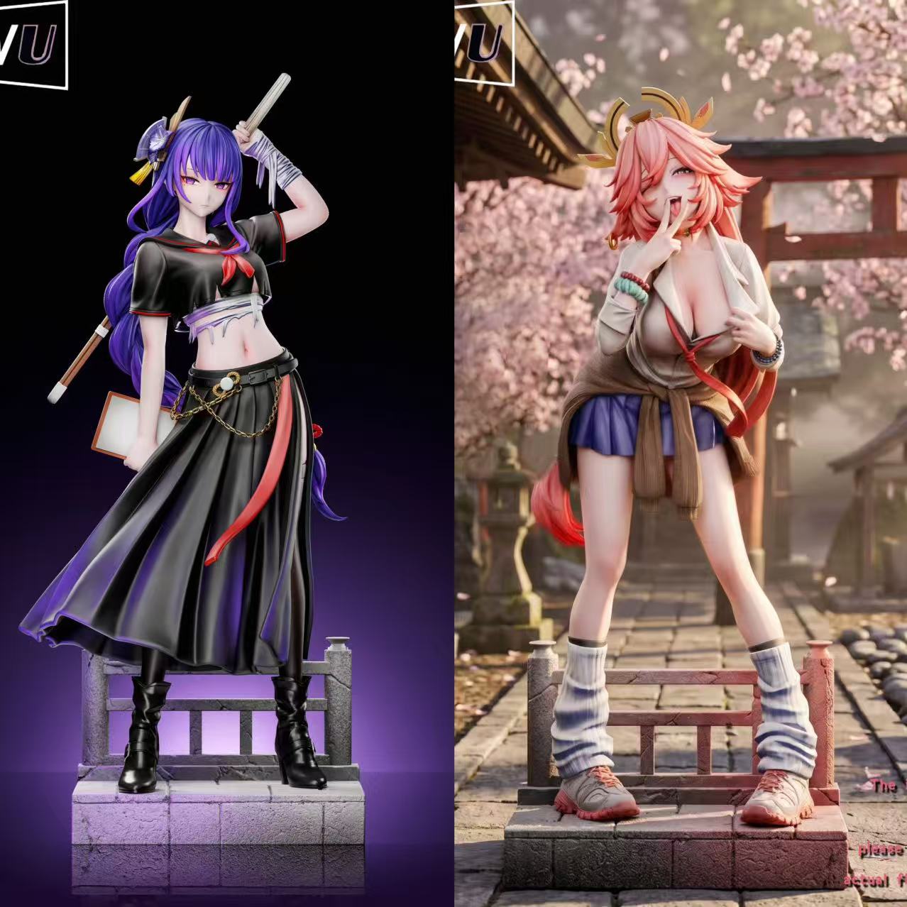 【Pre-sale】1/6 Scale Raiden Shogun and Yae Miko-Miwu Studio