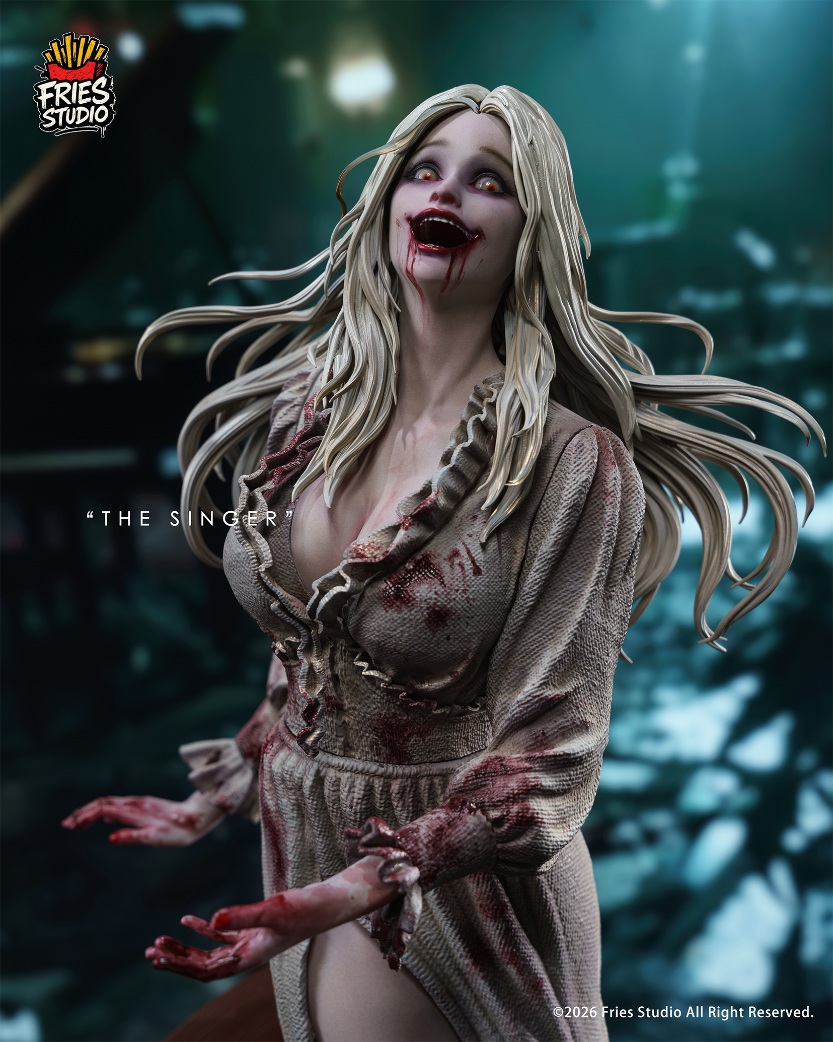 【Pre-sale】1/3 Scale The Singer-Resident Evil-Fries Studio