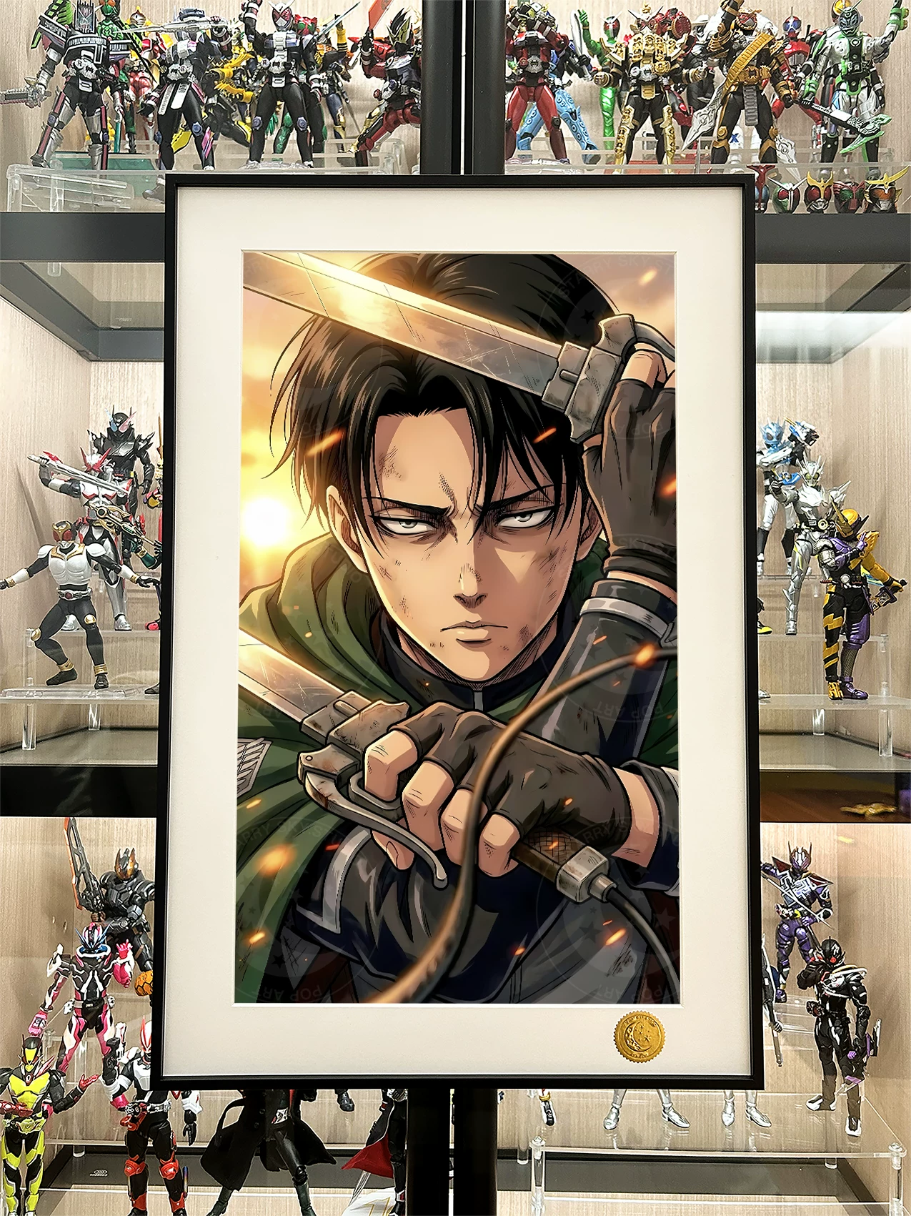 【Pre-sale】Decorative Painting of Fire Levi-Attack on Titan-XingKong Studio