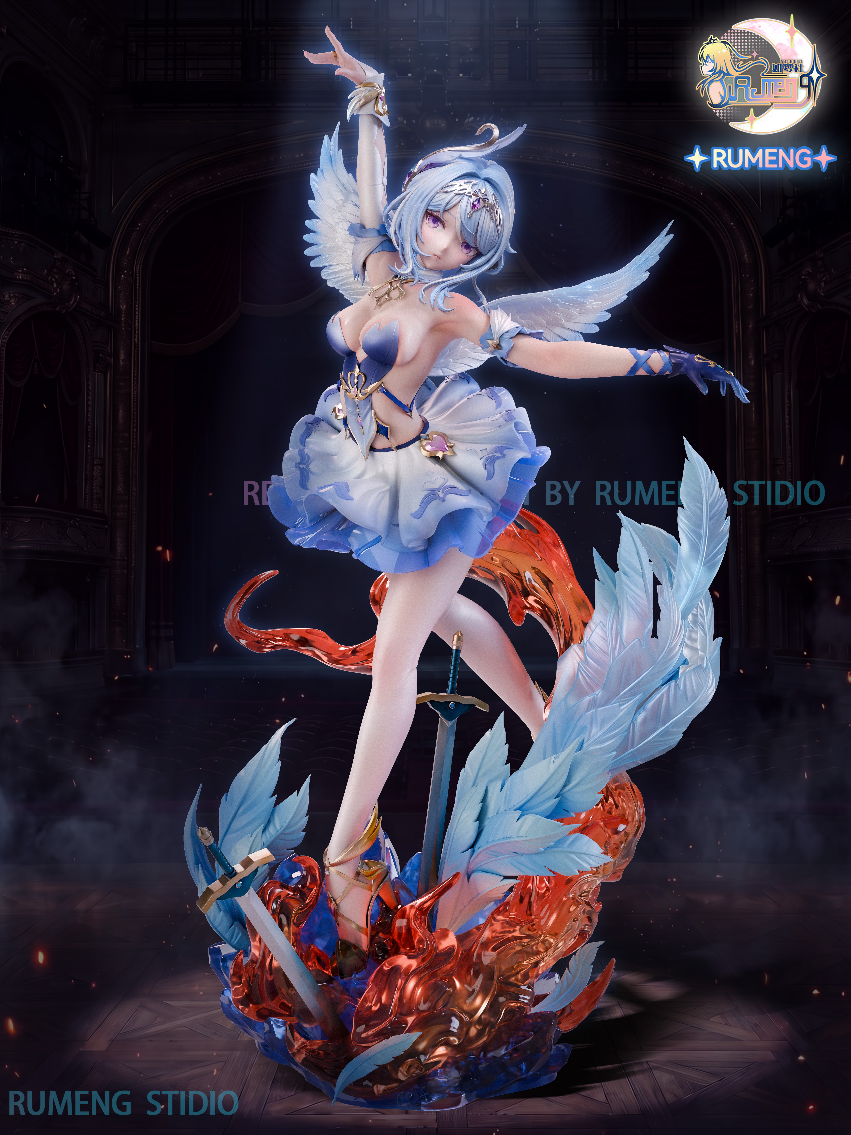 【Pre-sale】1/6 Scale Odette Spessiva-Genshin Impact-RuMeng Studio