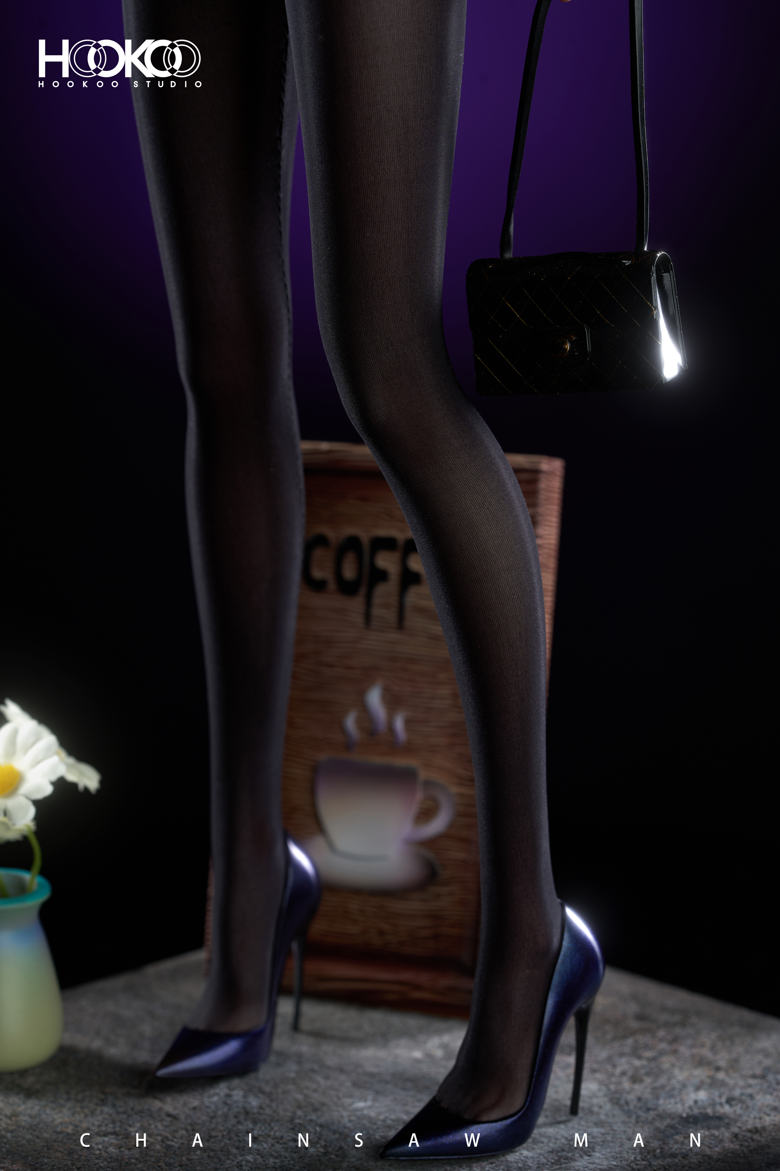 【Pre-sale】1/4 Scale Coffee Girl Reze-Chainsaw Man-HOOKOO Studio