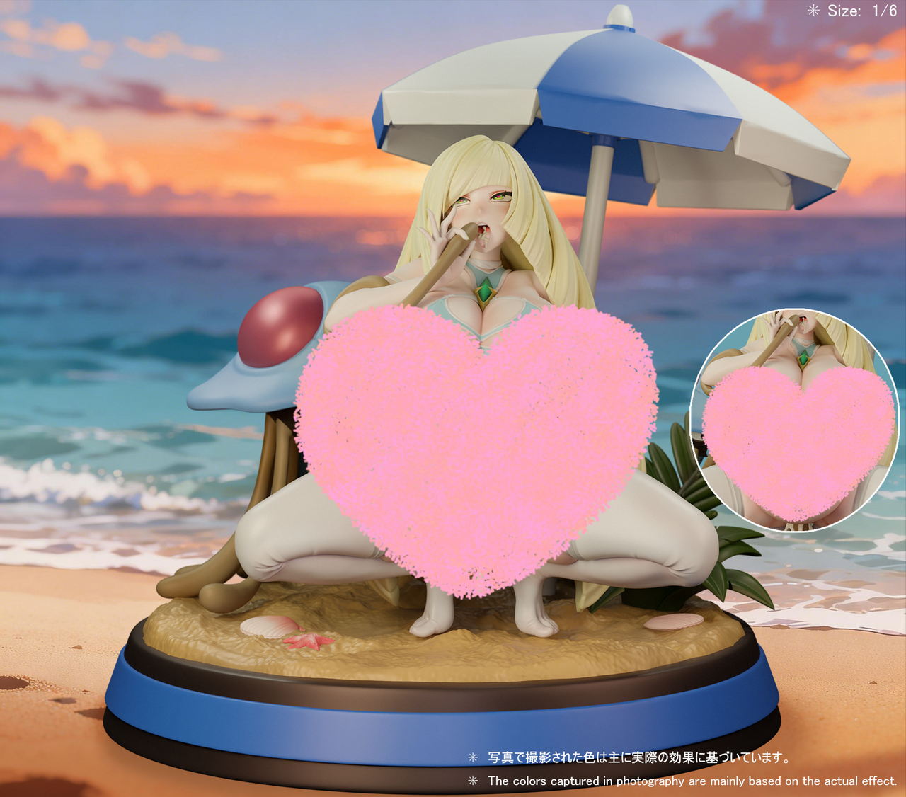 【Pre-sale】1/6 Scale Lusamine and Tentacruel-Pokemon-Beast Studio