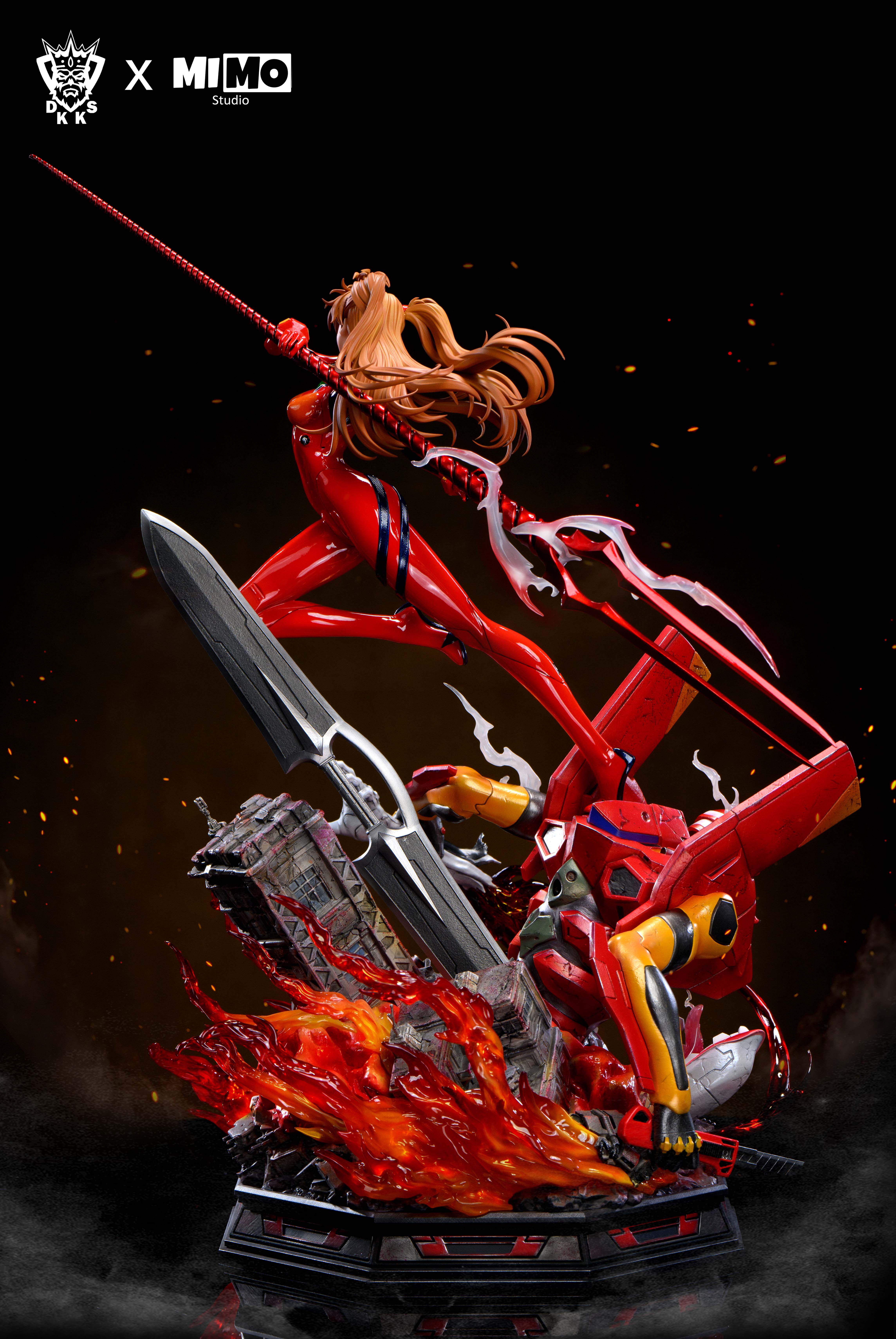 【Pre-sale】1/6 Scale Asuka-EVA-Dark King and MIMO Studio