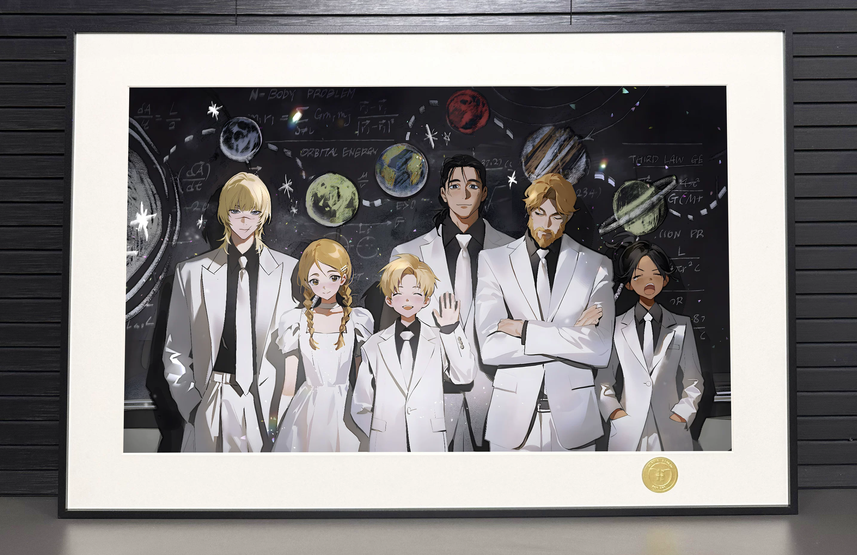 【Pre-sale】Decorative Painting of 6 Characters-Orb: On the Movements of the Earth-H2 Studio