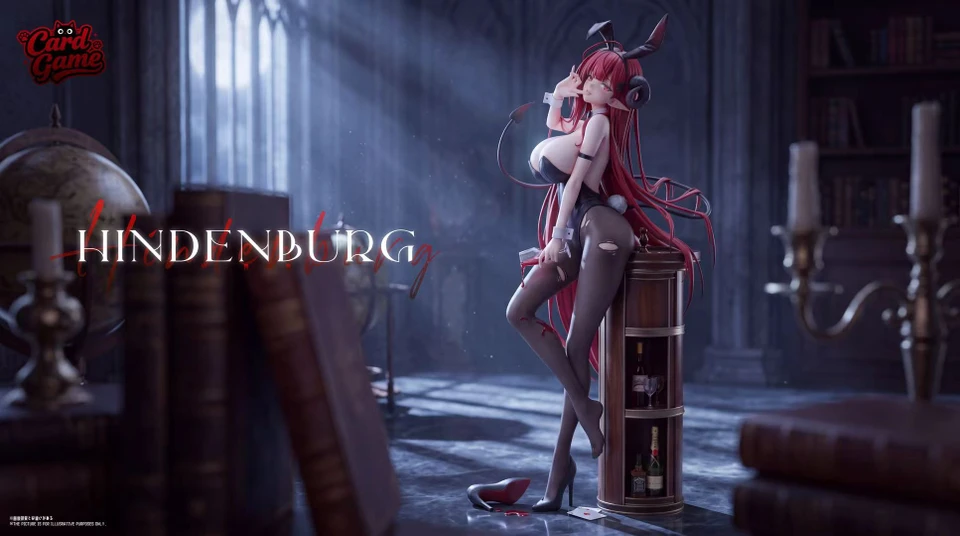 【Pre-sale】1/6 and 1/4 Scale Bunny Girl Hindenburg-Azur Lane-Cardgame Studio