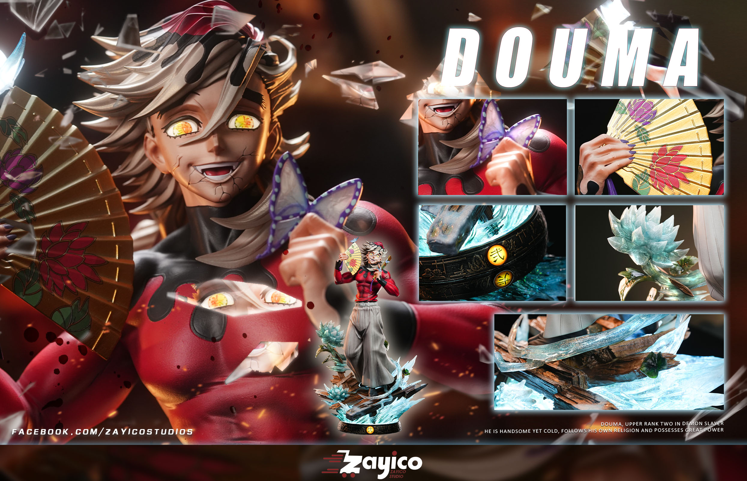 【Pre-sale】1/6 and 1/4 Scale Douma-Demon Slayer-Zayico Studio