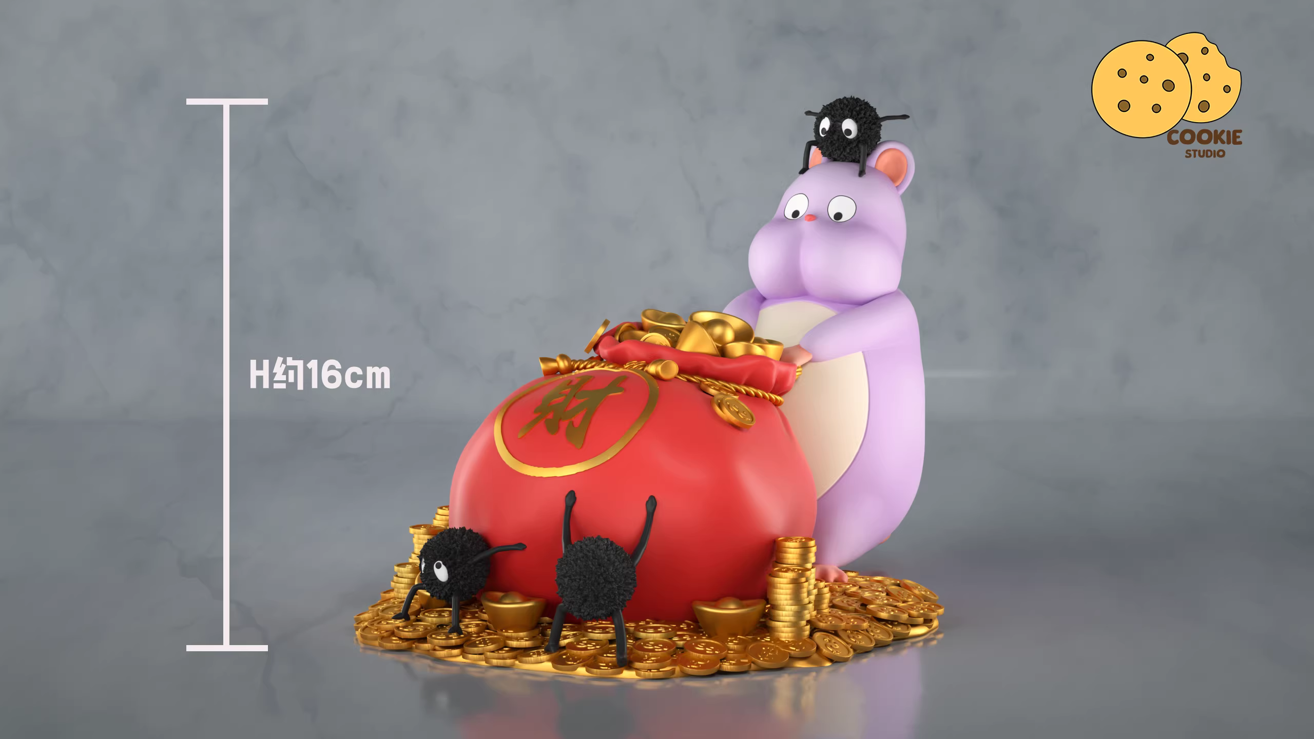 【Pre-sale】Wealth Attraction Boh-Cookie Studio