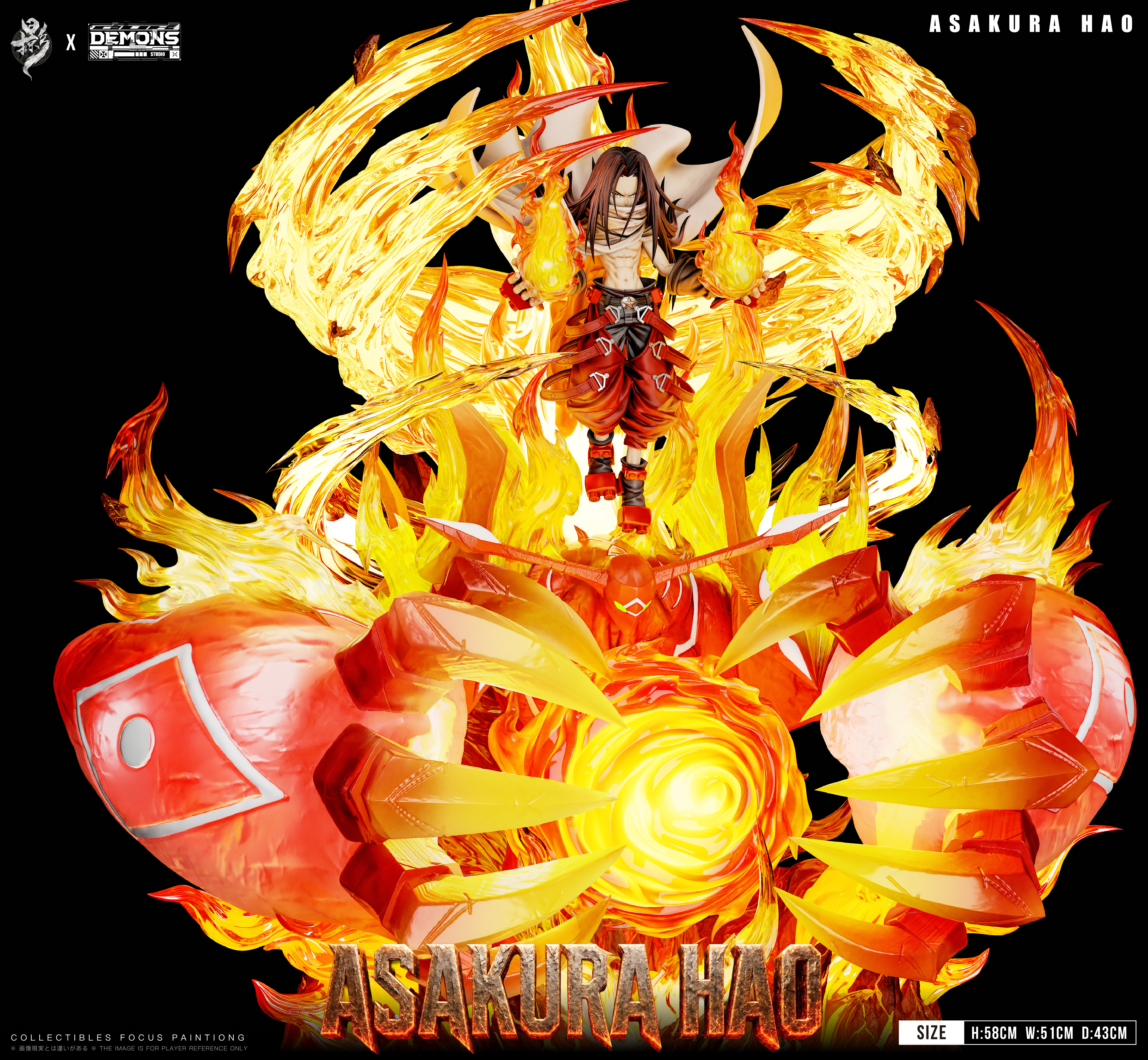 【Pre-sale】002 Asakura Hao-SHAMAN KING-LueYing Studio and Demons Studio