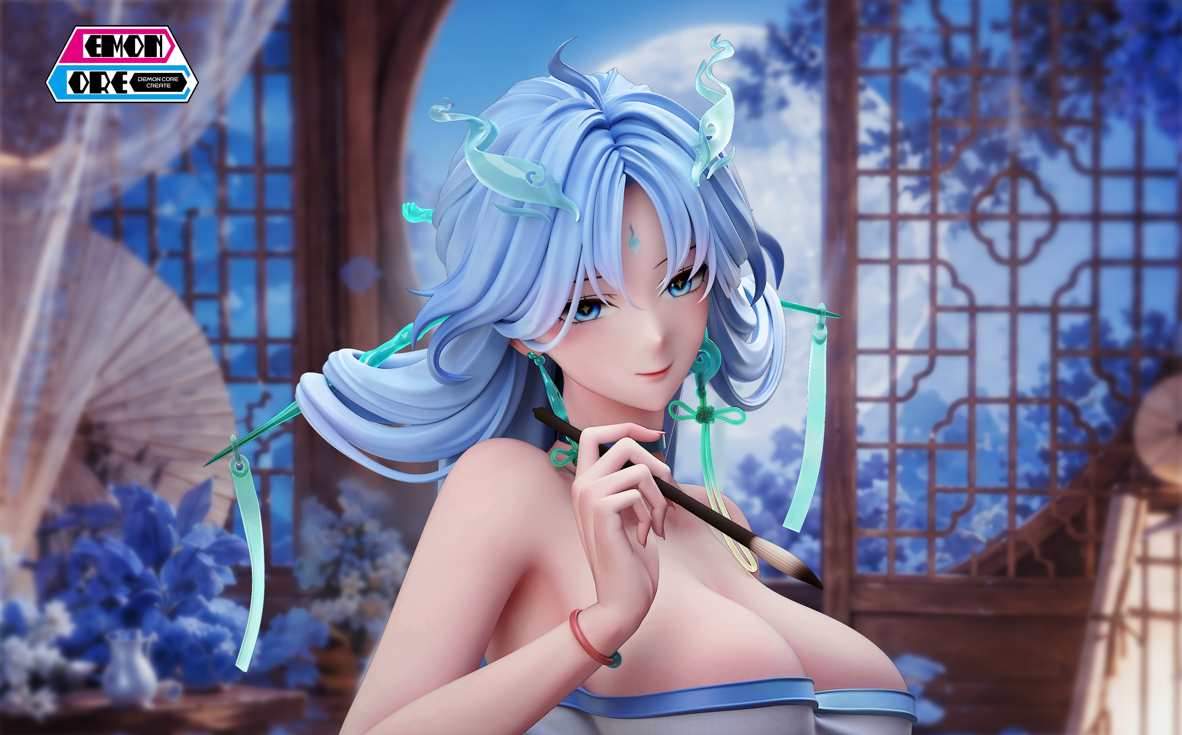 【Pre-sale】1/6 Scale QingXiao-Wuthering Waves-Demon Core Studio