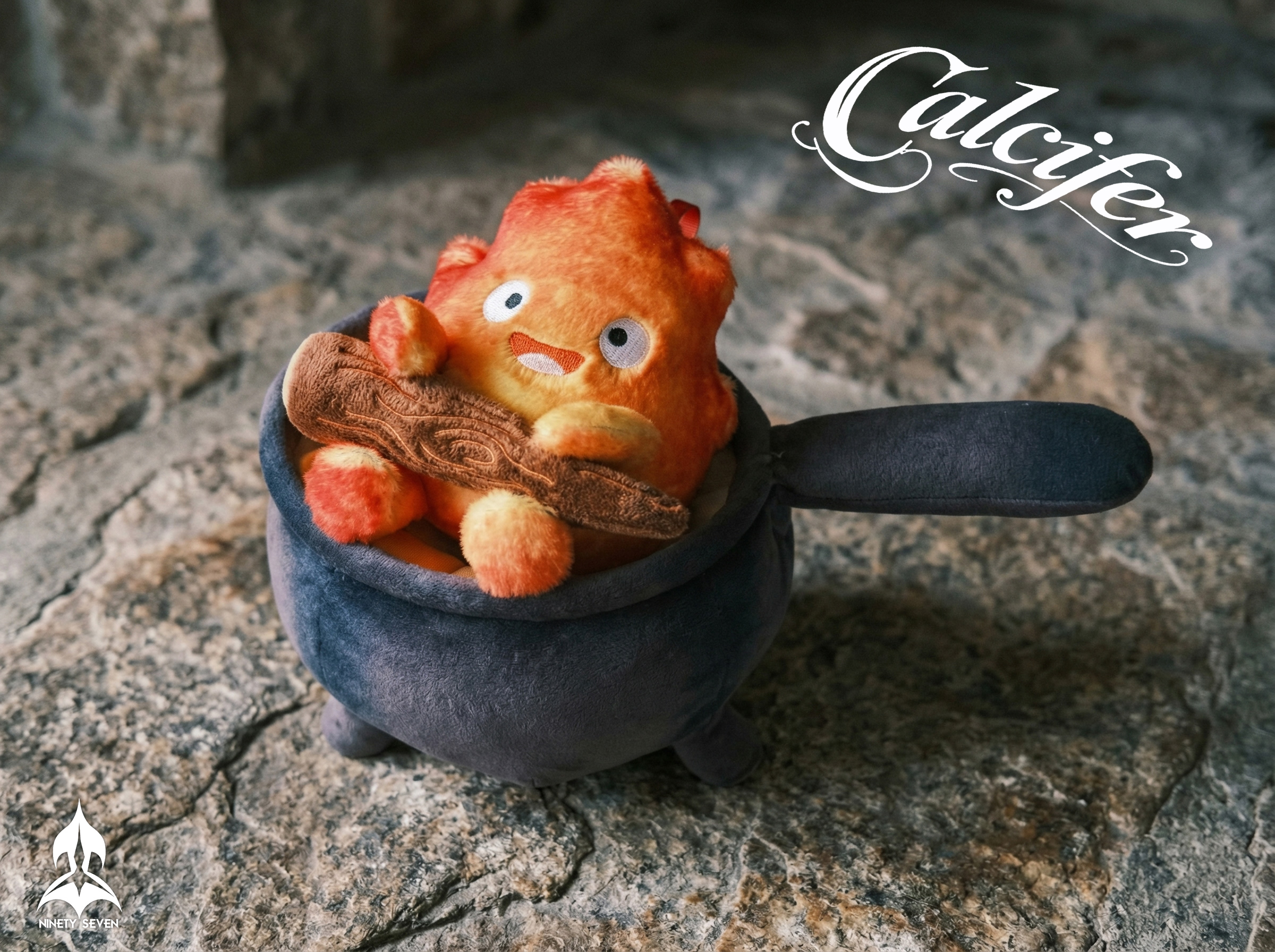 【Pre-sale】Plush Calcifer-Howl's Moving Castle-NINETY SEVEN Studio