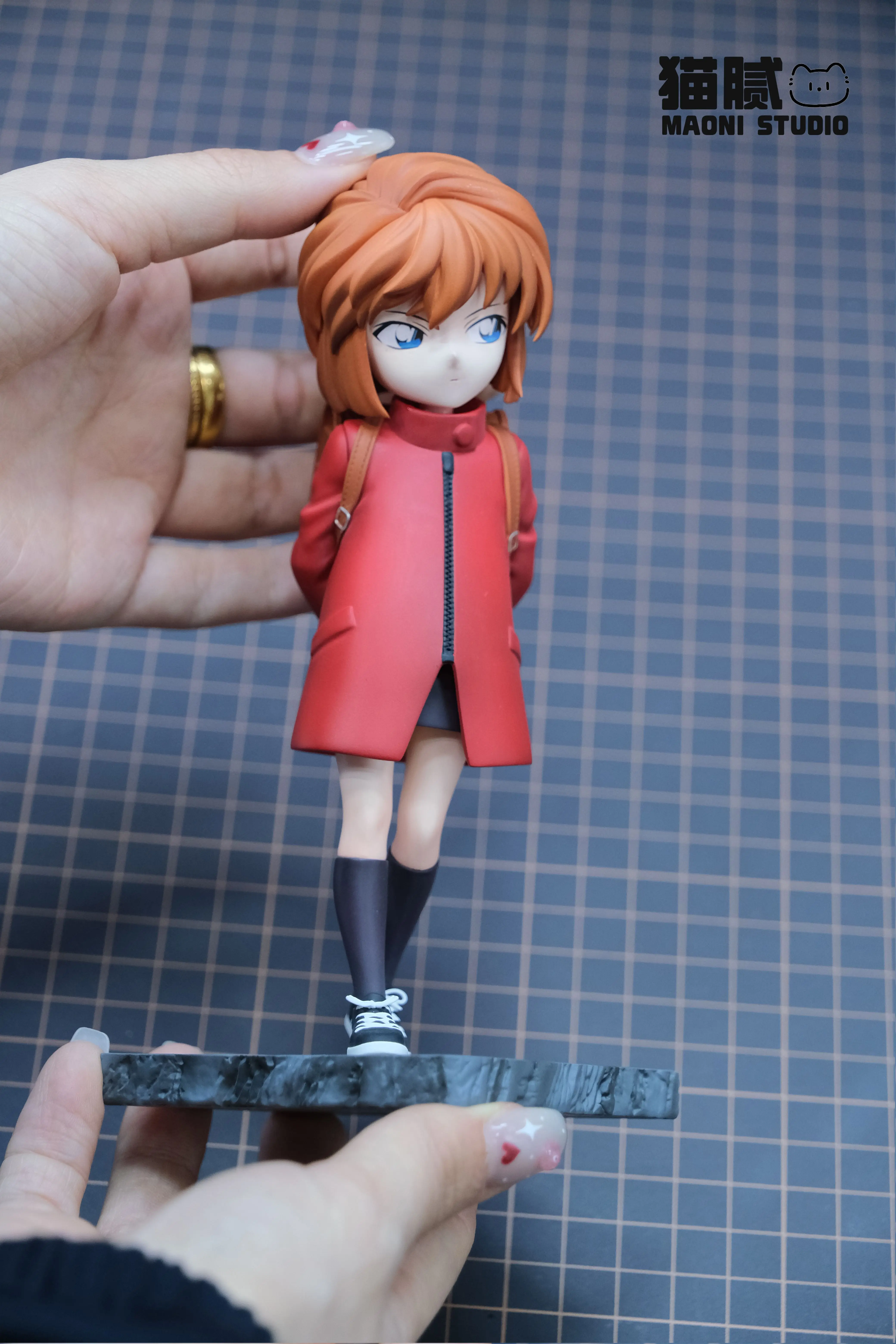 【Pre-sale】1/6 Scale Red Clothes Haibara Ai-Detective Conan-MAONI Studio