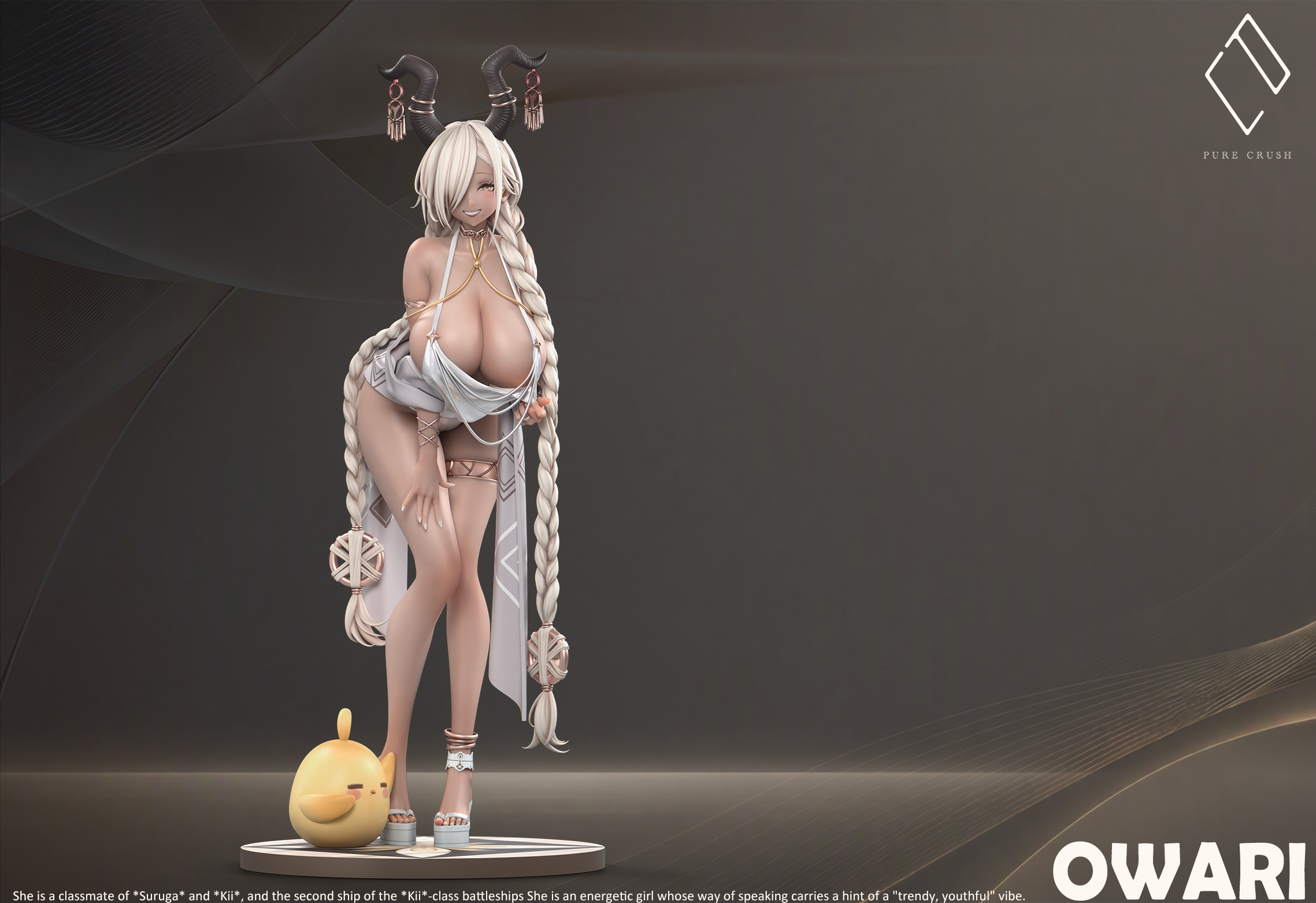 【Pre-sale】1/6 Scale IJN OWARI-Azur Lane-Pure Crush Studio