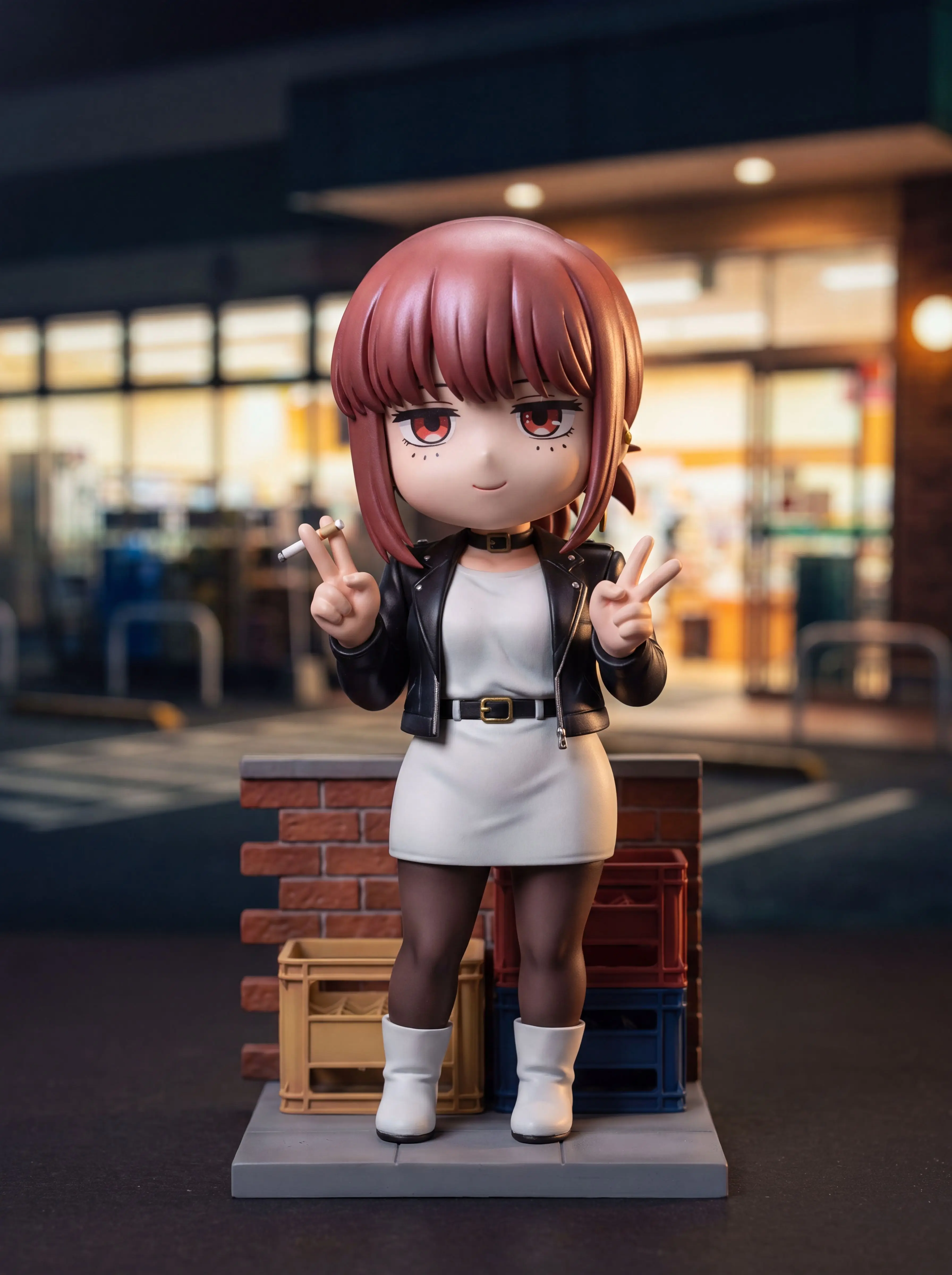 【Pre-sale】Q Version Tayama-Smoking Behind the Supermarket-Kiteretsu Studio