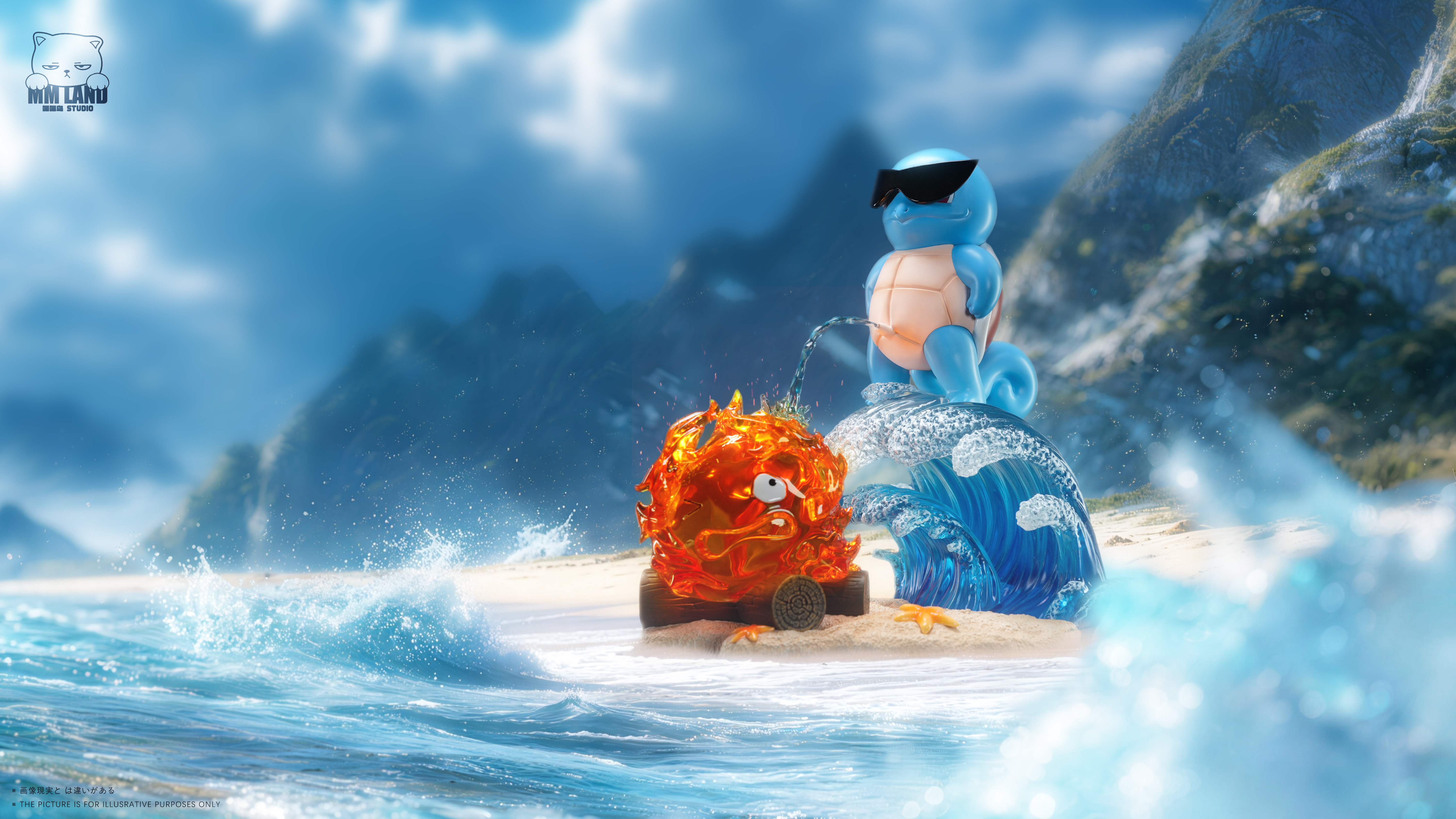 【Pre-sale】Calcifer and Squirtle-MMLAND Studio