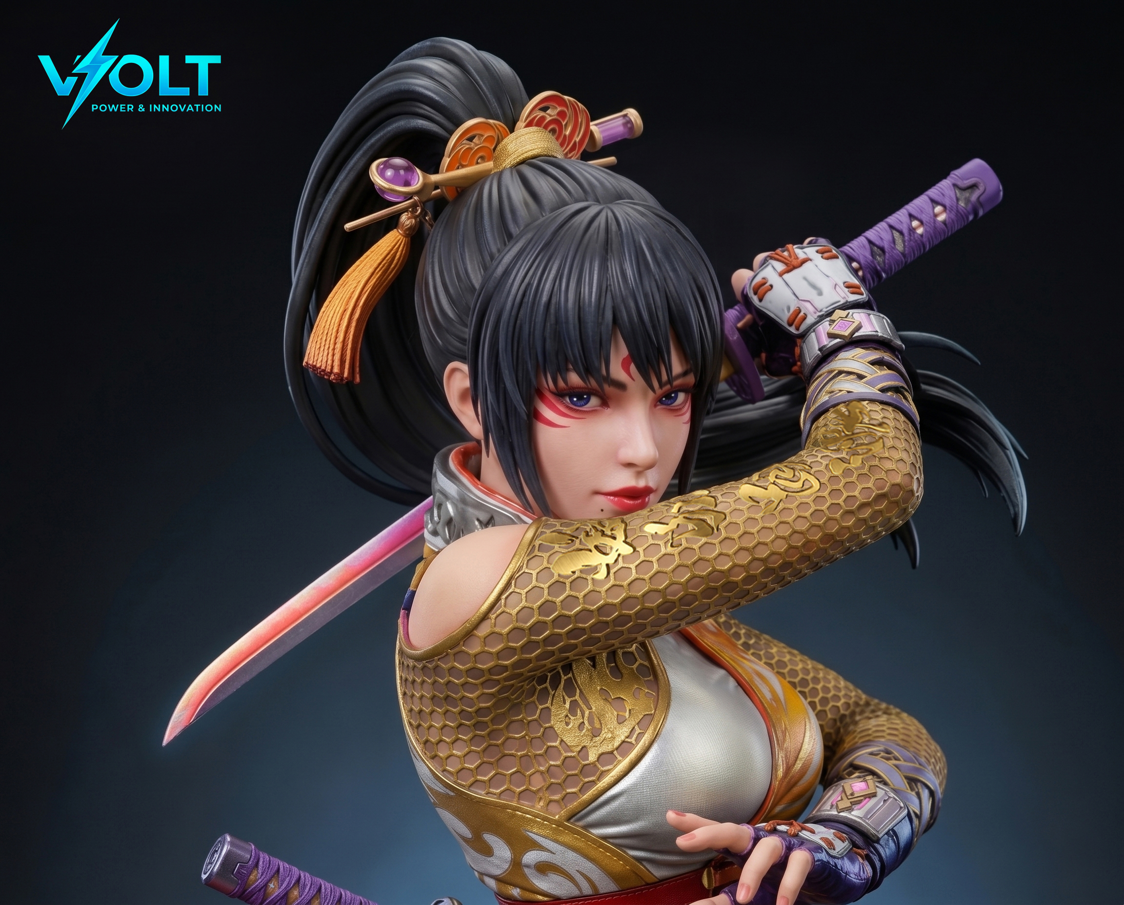 【Pre-sale】1/6 Scale Kunimitsu-Tekken-VOLT Studio
