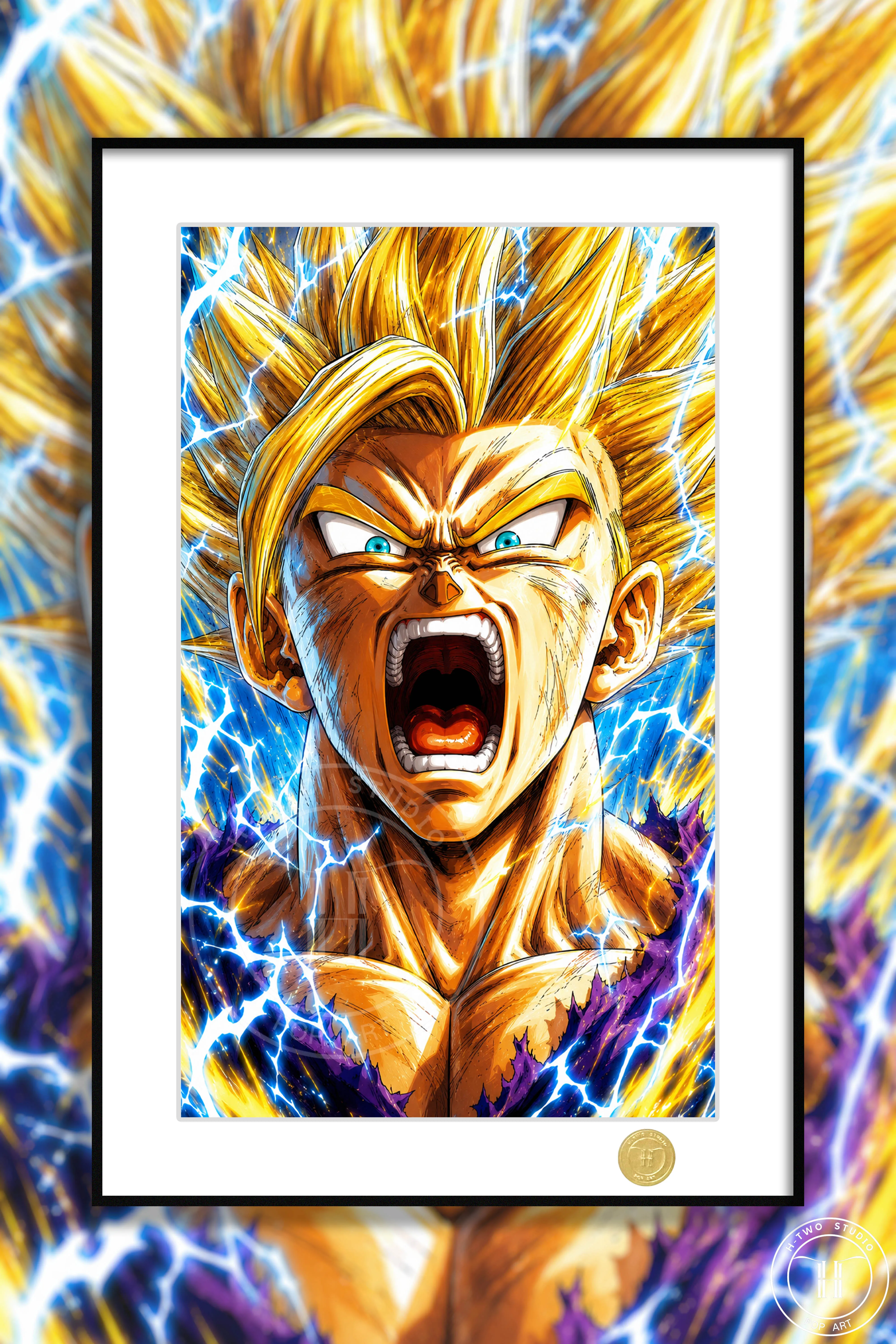 【Pre-sale】Decorative Painting of Super Seiya Son Gohan-H2 Studio