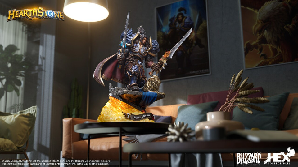 【Pre-sale】1/6 and 1/10 Scale Varian Wrynn with LED Licensed-HEX Collectibles × Blizzard