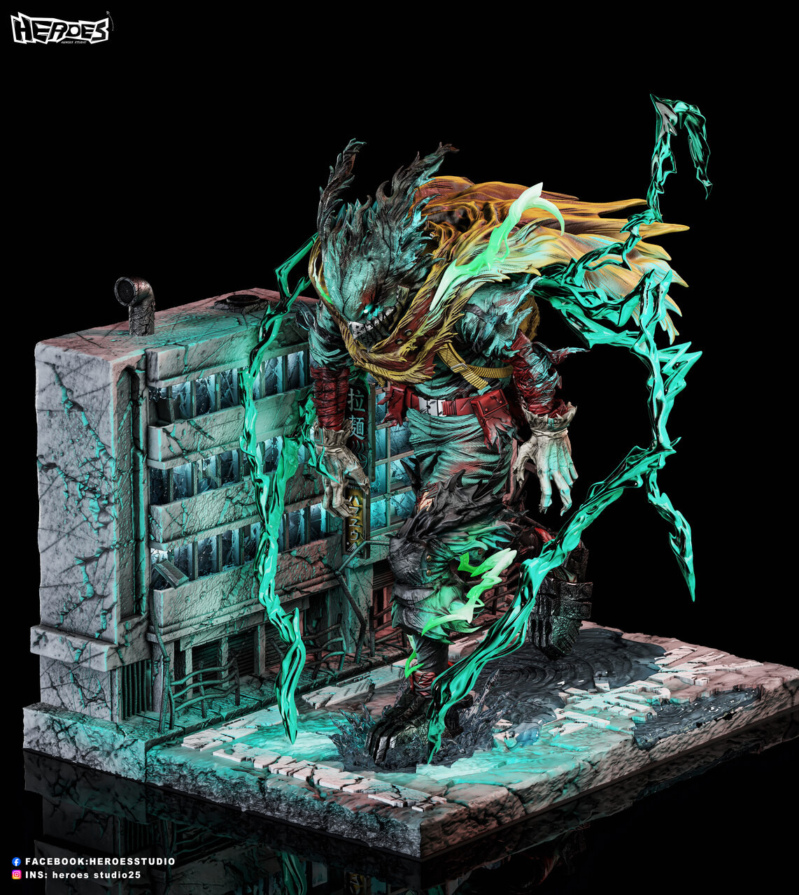 【Pre-sale】1/6 Scale Dark Deku-Heroes Studio