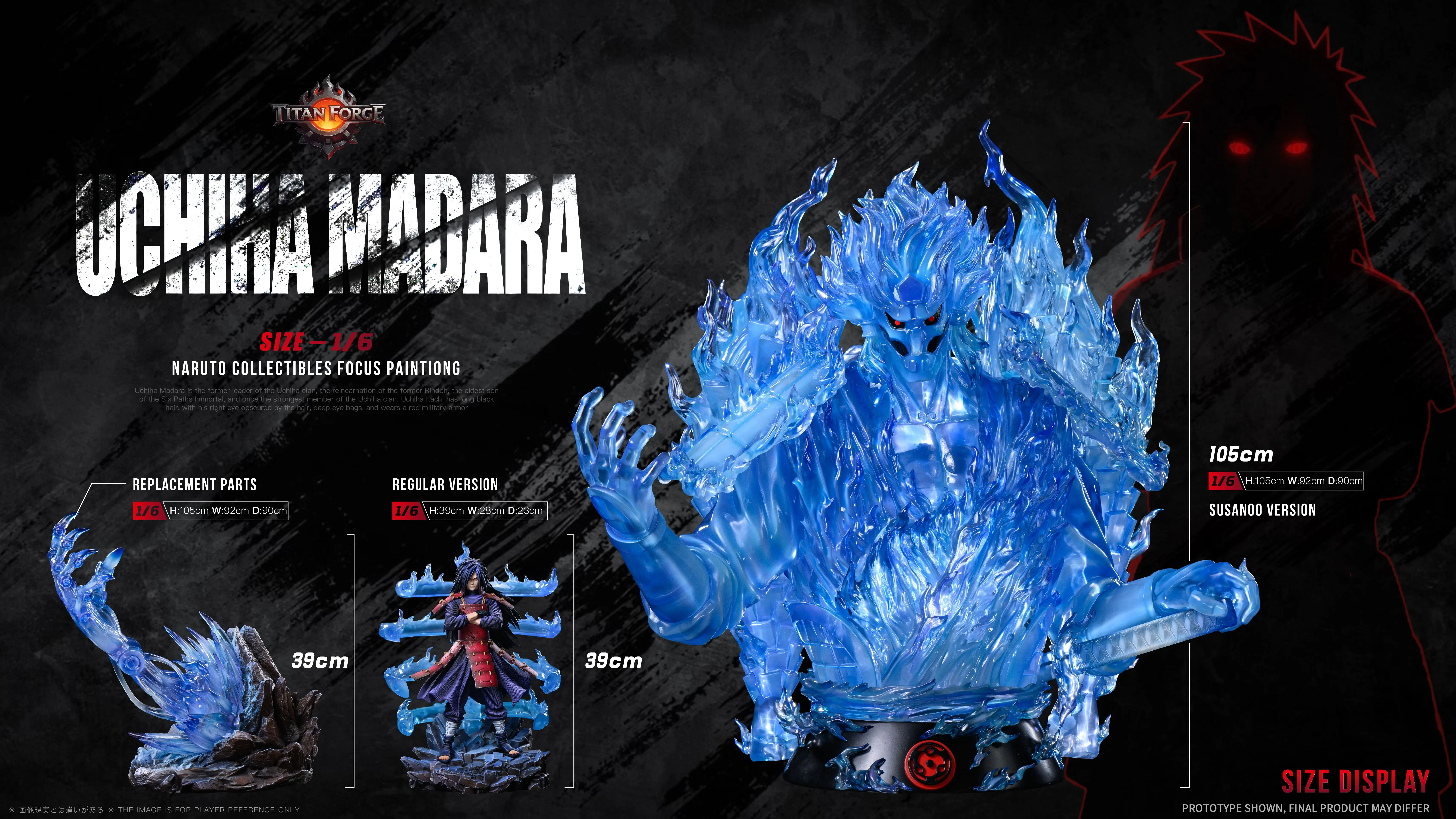 【Pre-sale】1/6 Scale Uchiha Madara-TITAN FORGE Studio