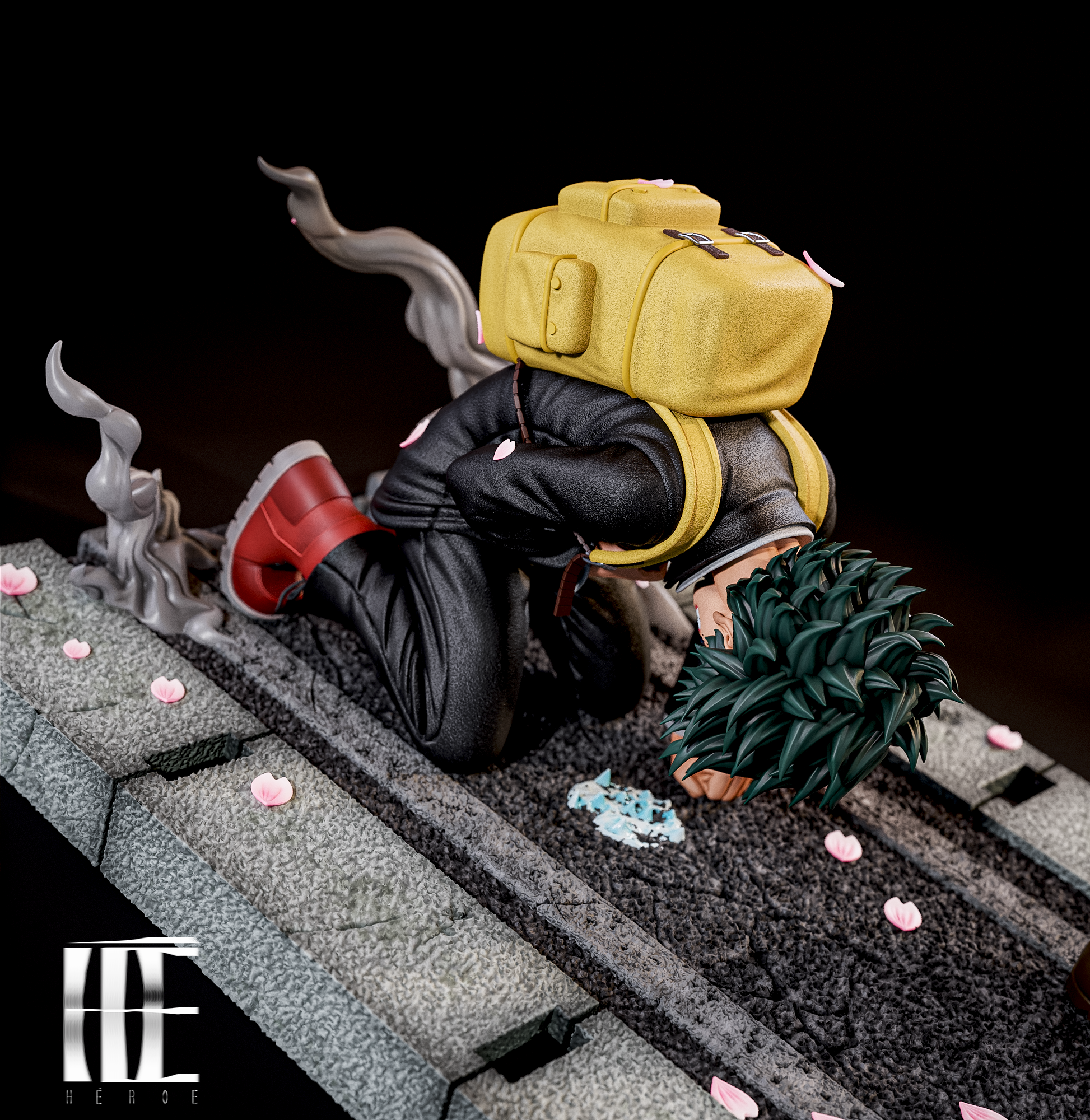 【Pre-sale】1/4 Scale Where the Story Begins All Might and Deku-My Hero Academia-Héroe Collectibles Studio