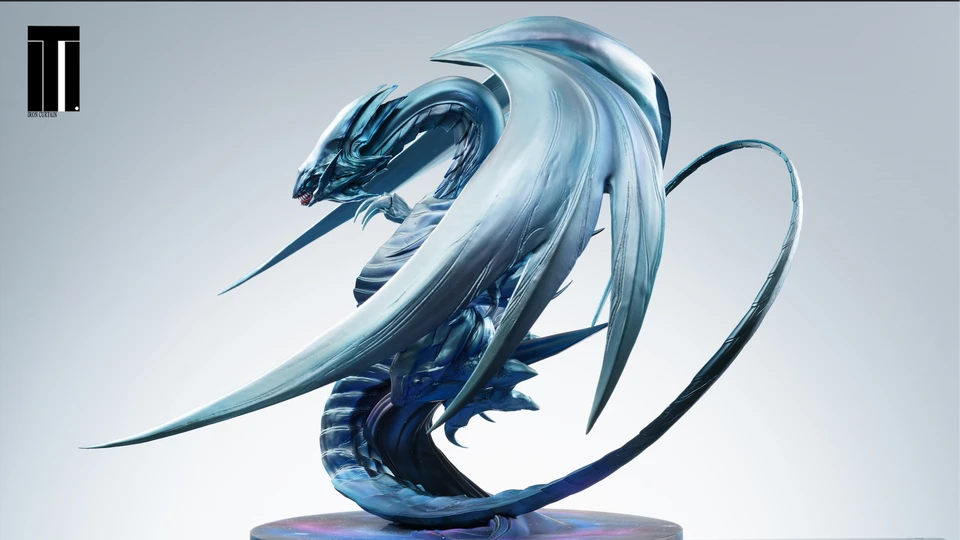 【Pre-sale】Blue-Eyes White Dragon-Duel Monsters/Yu-Gi-Oh!-Iron Curtain Studio
