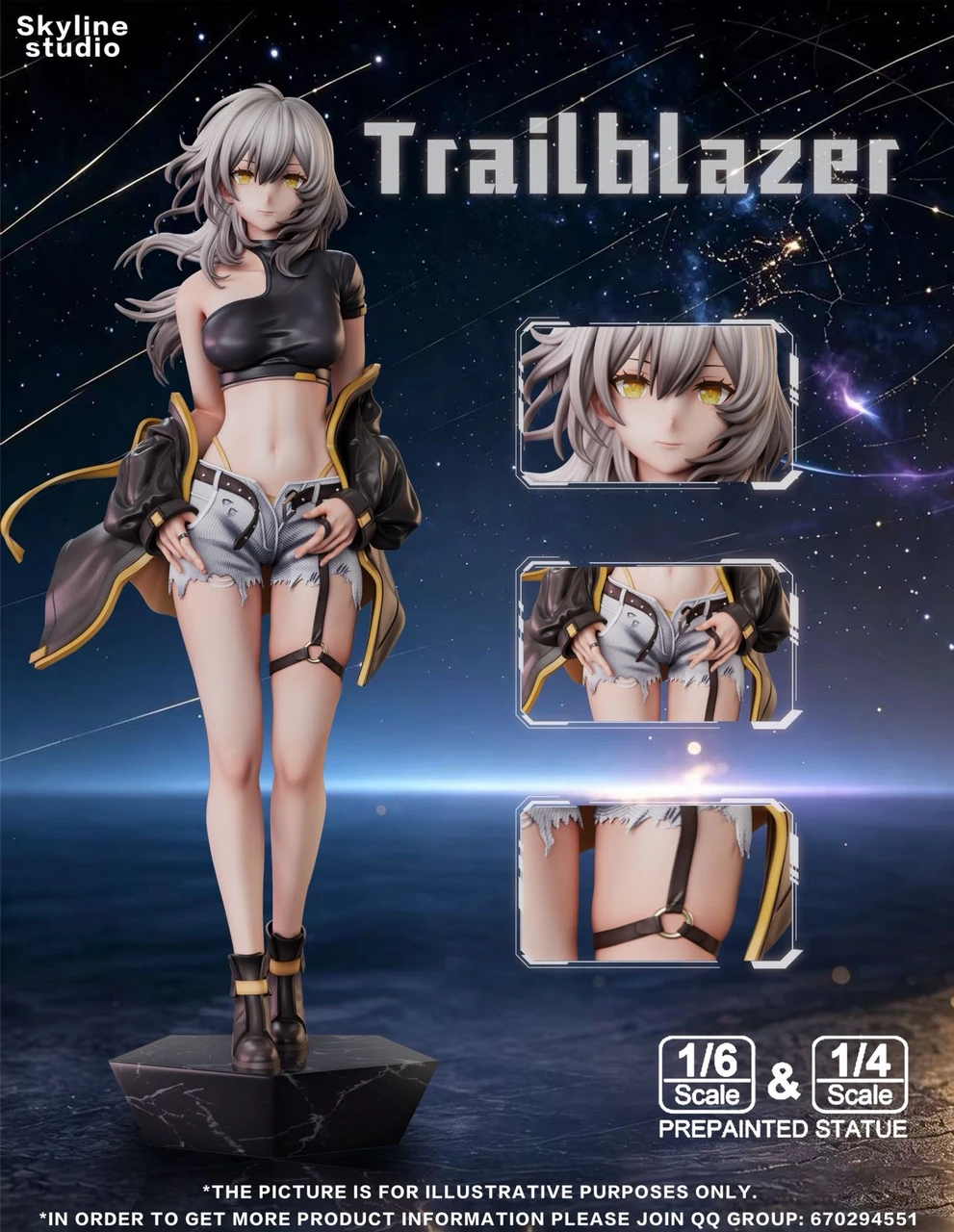 【Pre-sale】1/6 Scale Trailblazer-Honkai: Star Rail-Skyline Studio