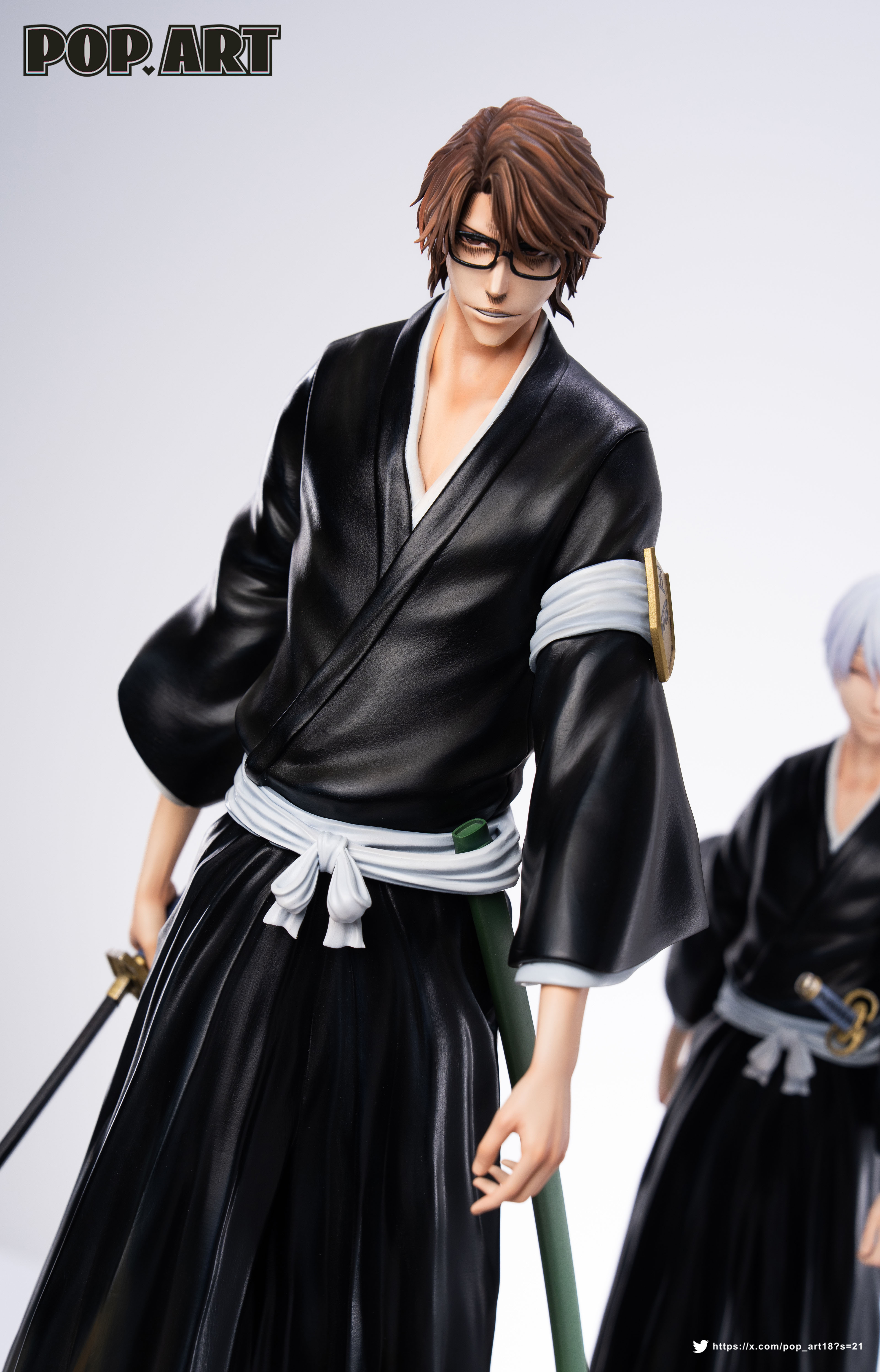 【Pre-sale】1/6 Scale Sosuke Aizen and Ichimaru Gin-POP.ART Studio