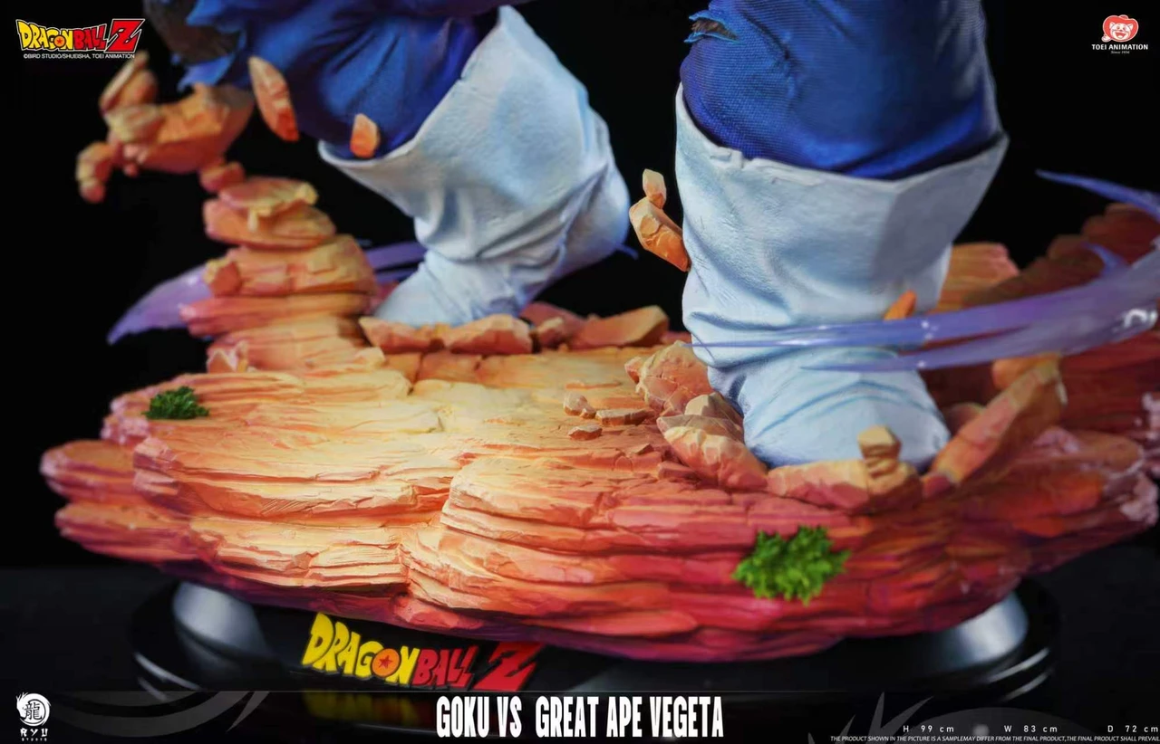 【Pre-sale】1/6 Scale Goku vs Great Ape Vegeta with LED Licensed-RYU Studio