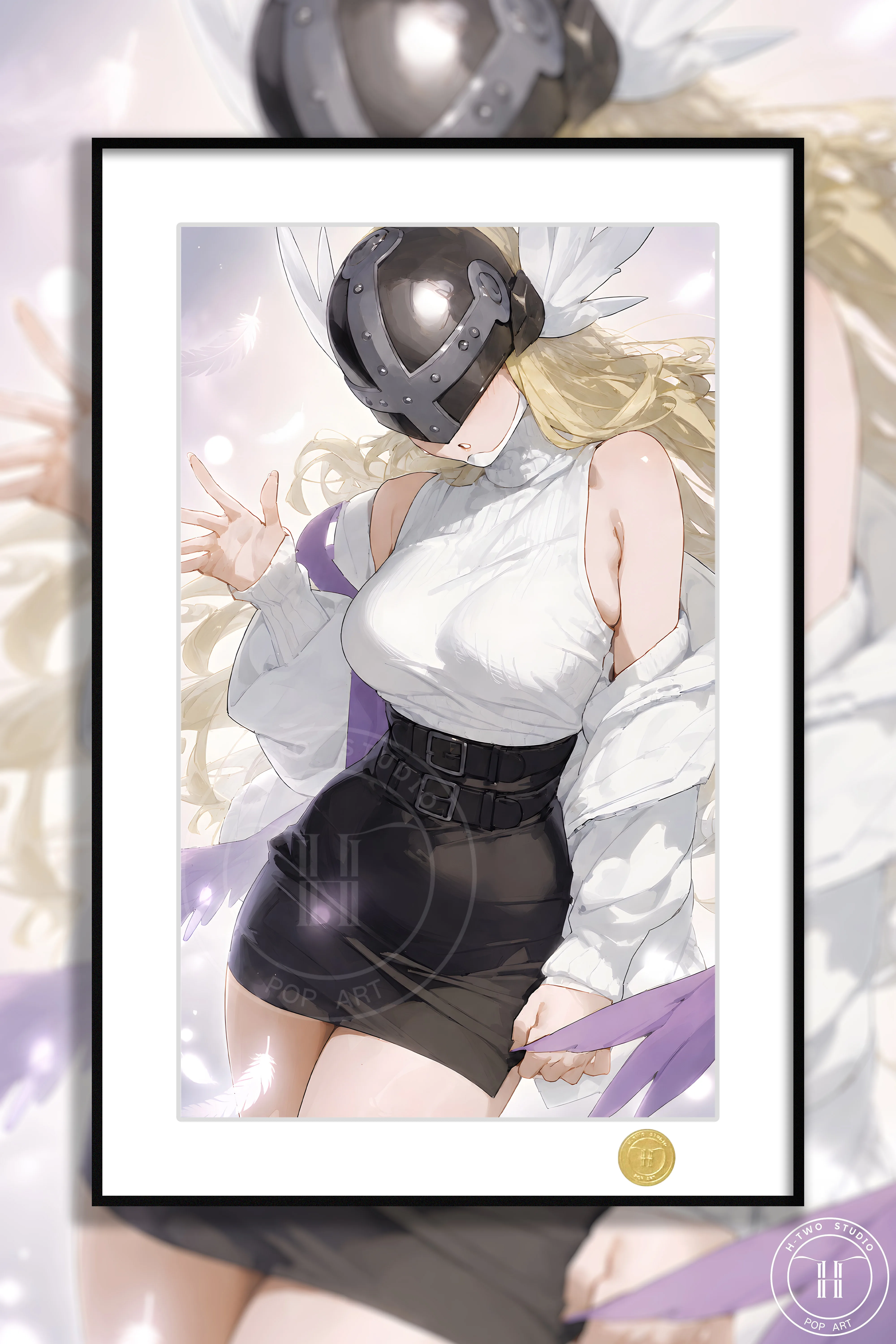 【Pre-sale】Decorative Painting of Fashion Angewomon-Digimon Adventure-H2 Studio