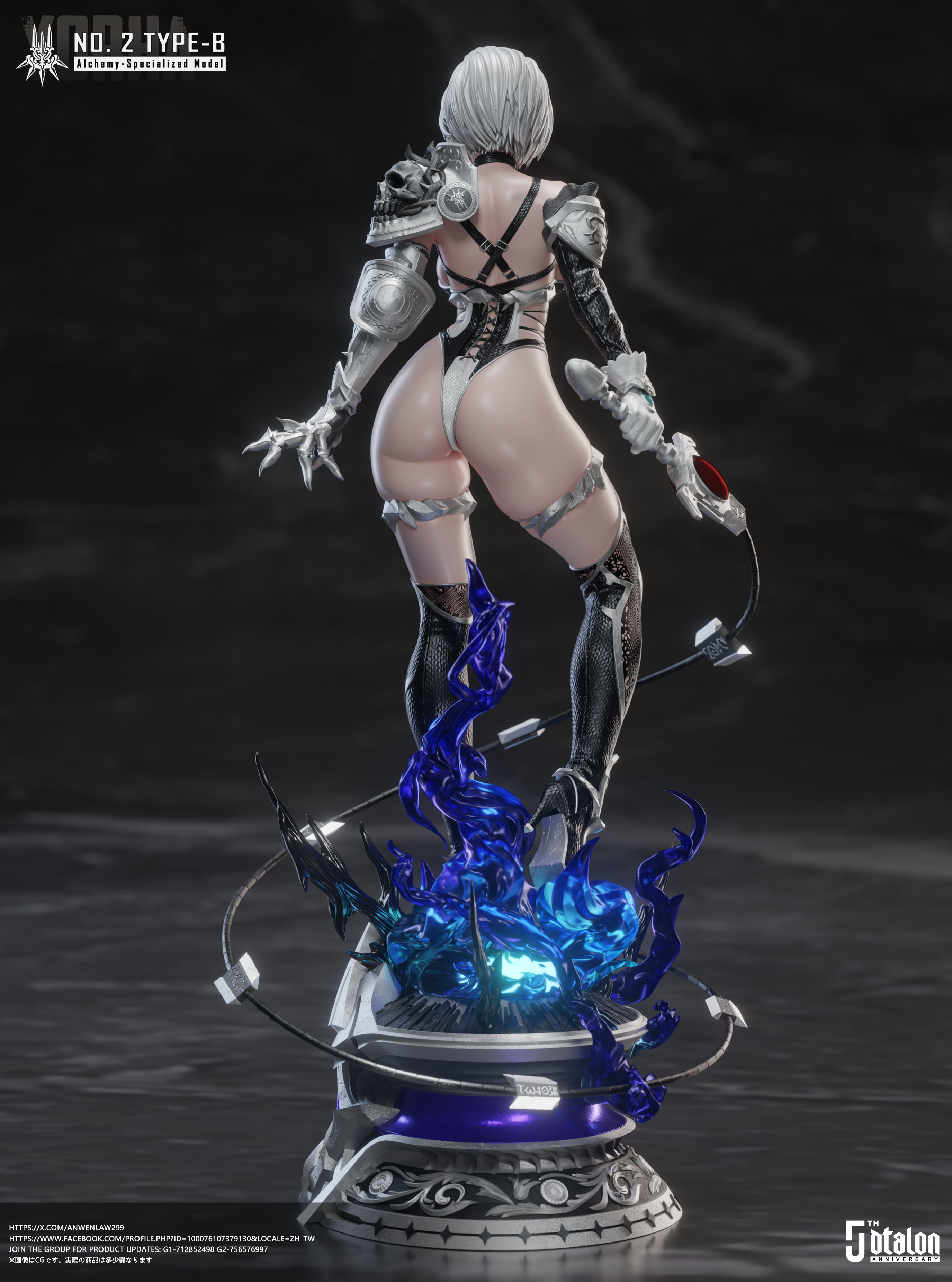 【Pre-sale】1/4 Scale NieR 2B-NieR:Automata-Dtalon Production Studio