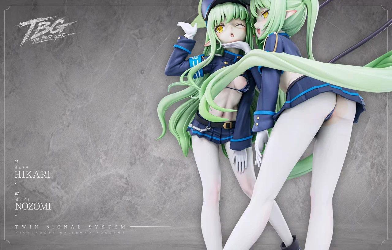 【Pre-sale】1/6 Scale Tachibana Hikari and Tachibana Nozomi-Blue Archive-TBG Studio