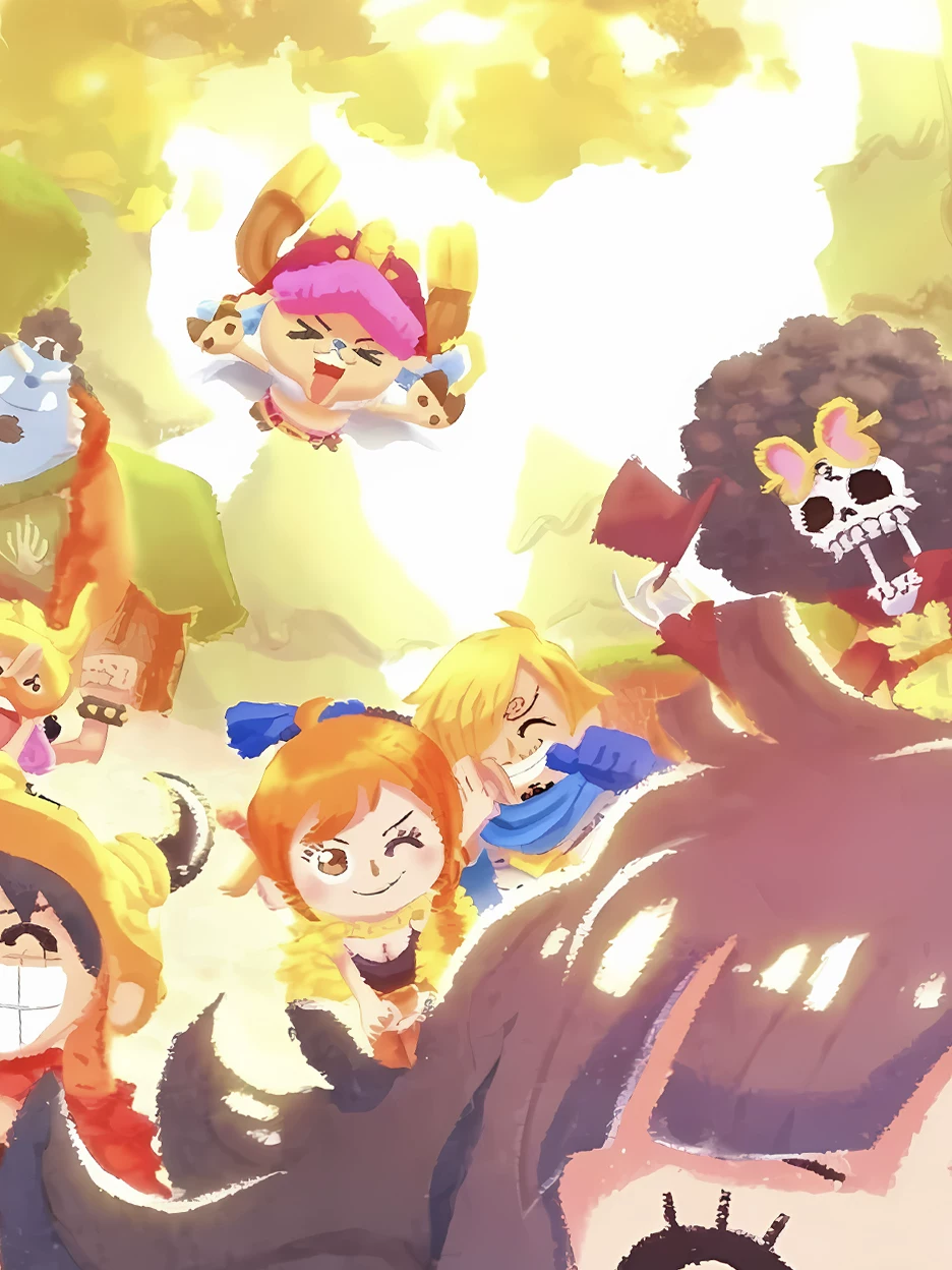 【Pre-sale】Decorative Painting of Cute Characters-One piece-XingKong Studio