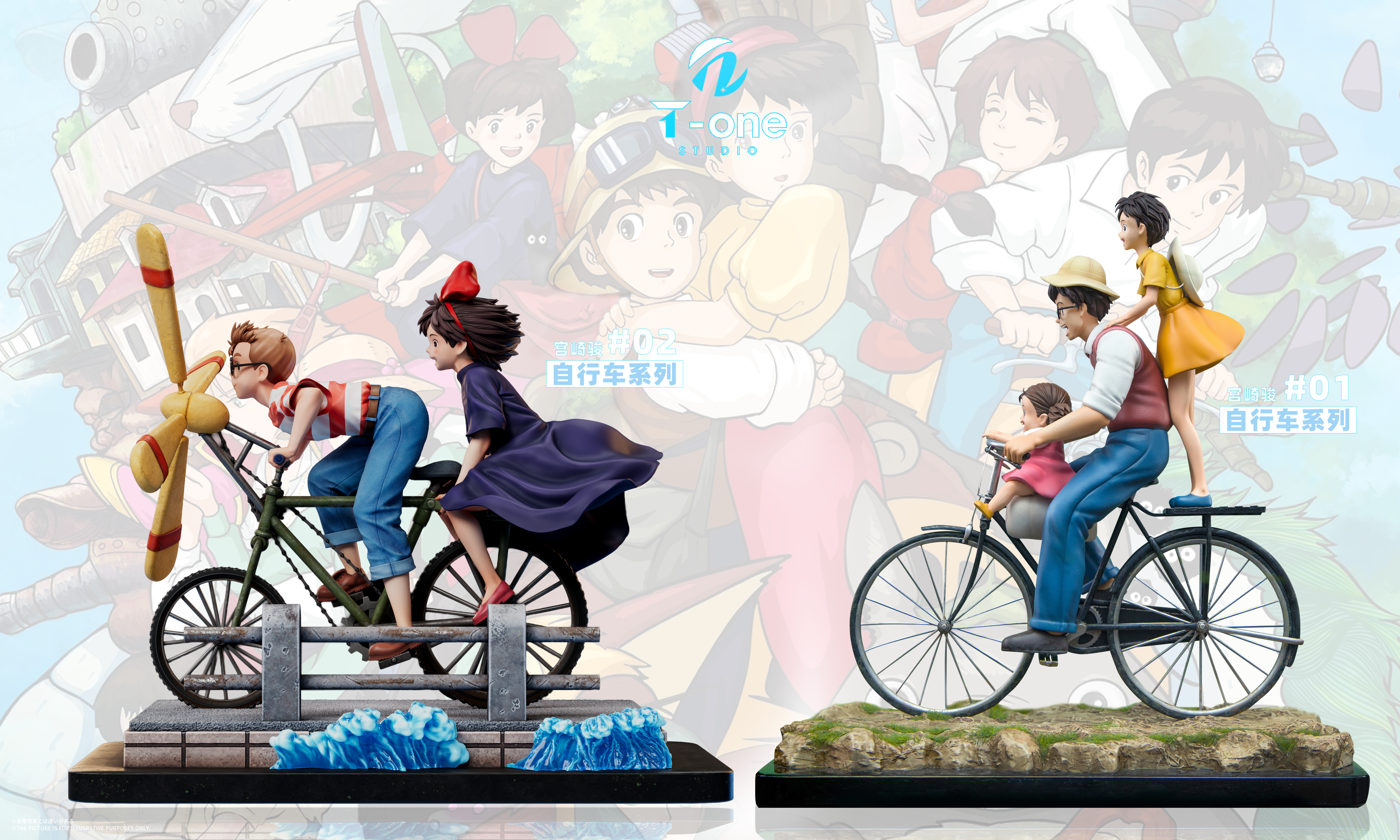 【Pre-sale】Kiki and Tombo Kopoli-Kiki's Delivery Service-T-one Studio