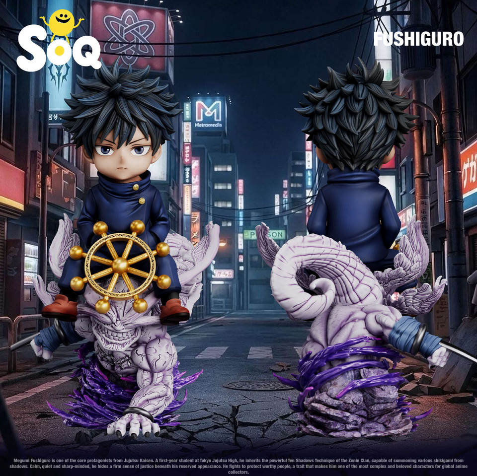 【Pre-sale】Q Version Fushiguro Megumi-Jujutsu Kaisen-SOQ Studio