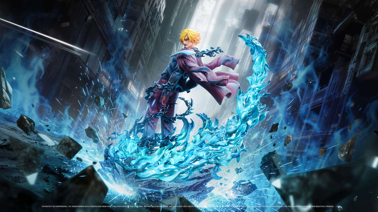 【Pre-sale】Sanji with LED-One Piece-ChenYan Studio